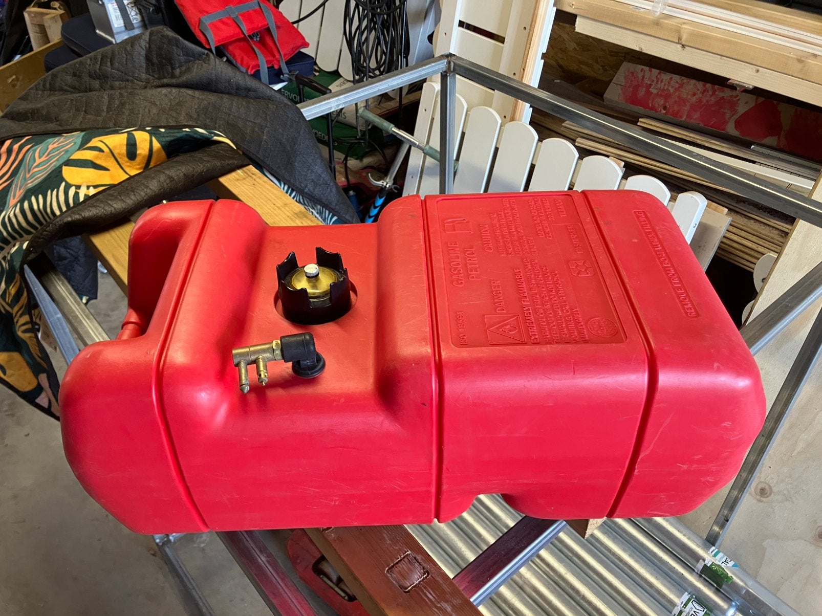 boot tank te koop 22 liter, Ophalen, Gebruikt, Motor en Techniek