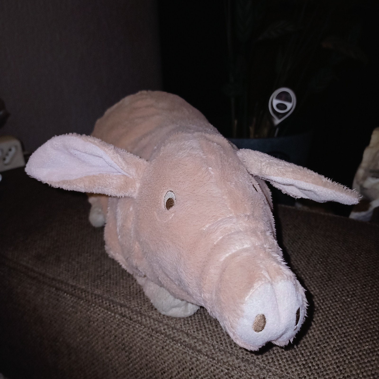 Ikea knorrig roze knuffel varken., IKEA, Overige typen, Ophalen of Verzenden, Zo goed als nieuw