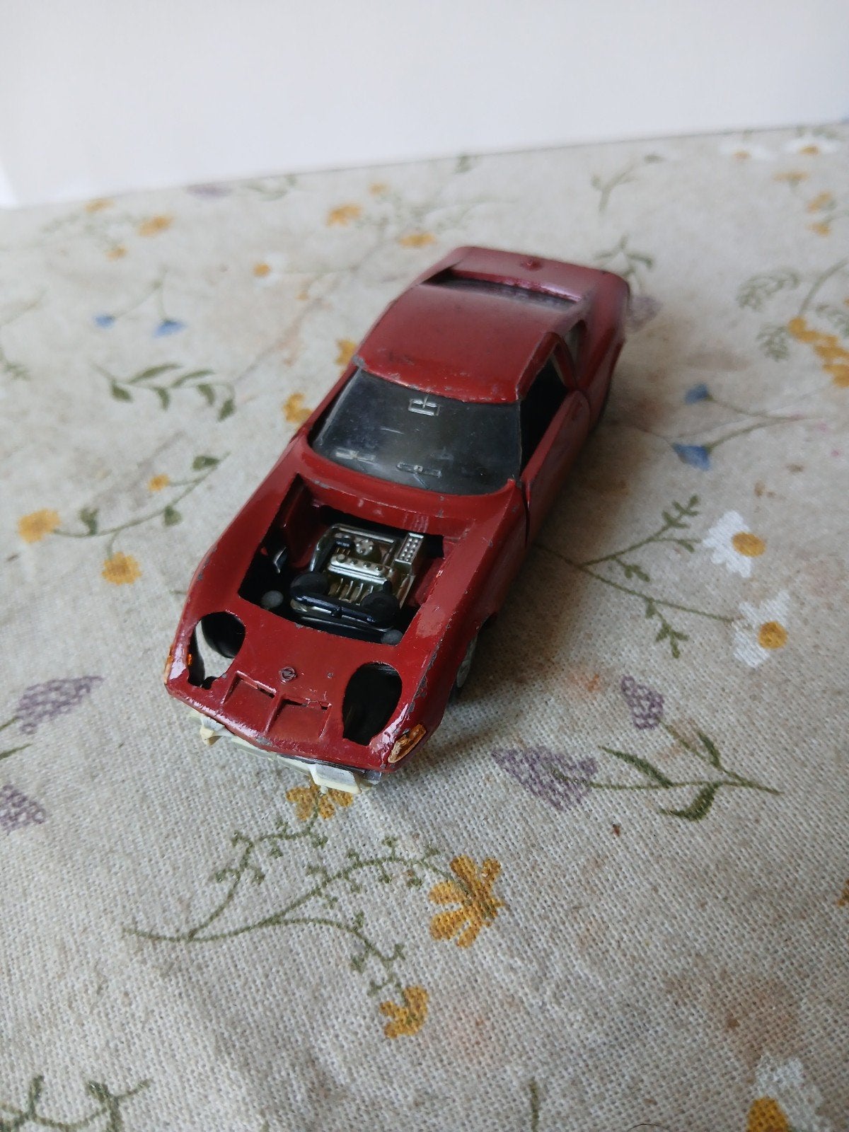Opel GT.  Gama mini 1:41, wrak, Hobby en Vrije tijd, Modelauto's | 1:43, Ophalen of Verzenden, Gebruikt, Auto, Gama