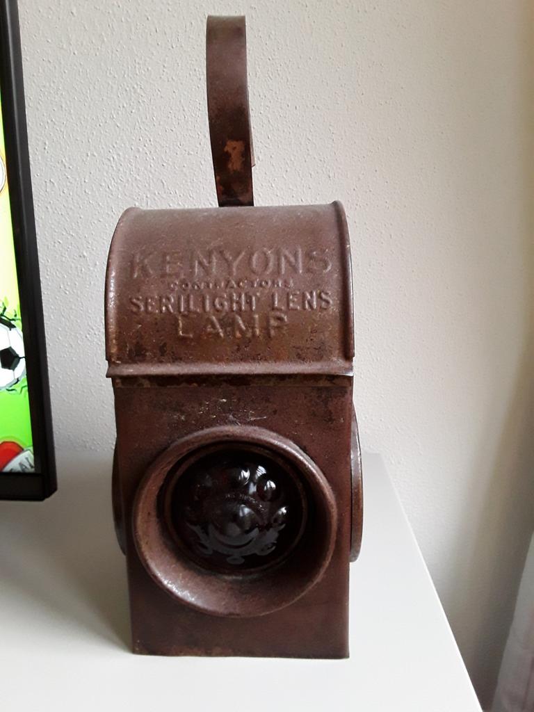 Seinlamp /Treinlamp / Spoorlamp, Verzamelen, Spoorwegen en Tramwegen, Ophalen of Verzenden, Trein, Overige typen