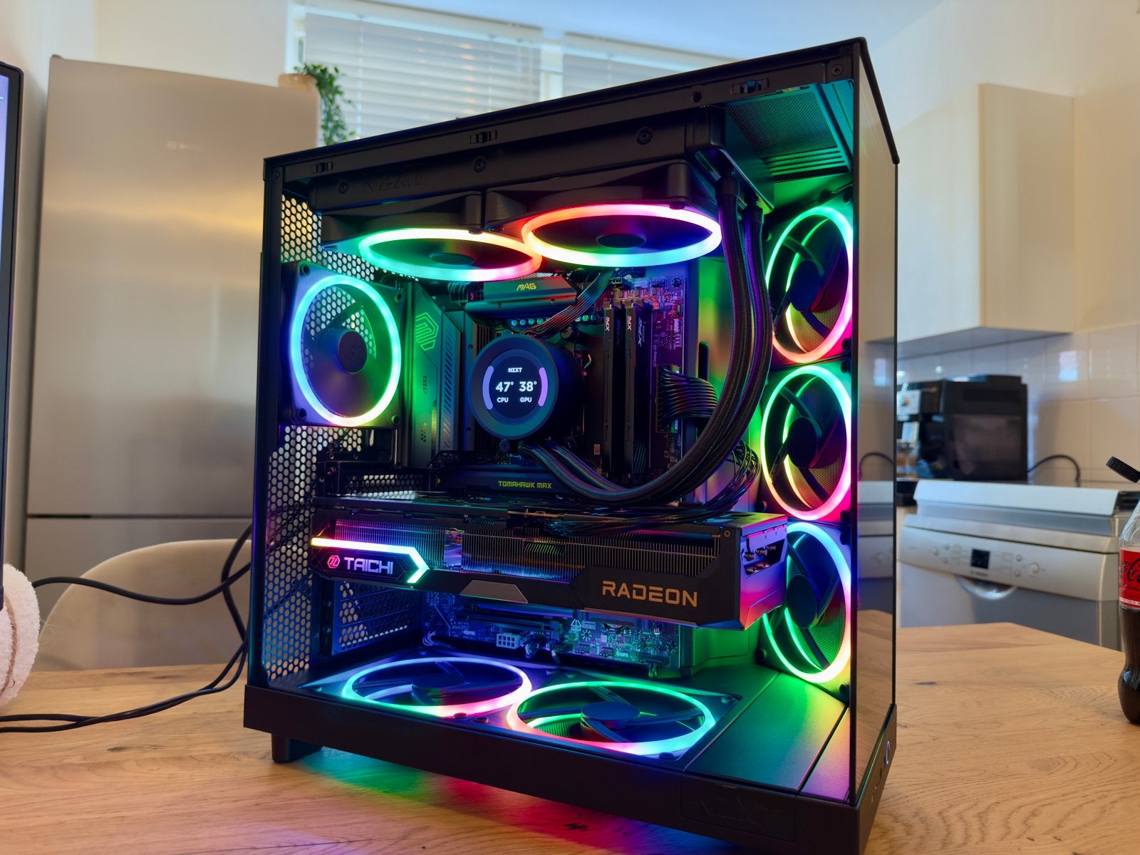 Game PC – Ryzen 7 7800X3D | RX 9070 XT 16GB 32GB DDR5 WiFi !, Ophalen, 32 GB, Zo goed als nieuw, Gaming