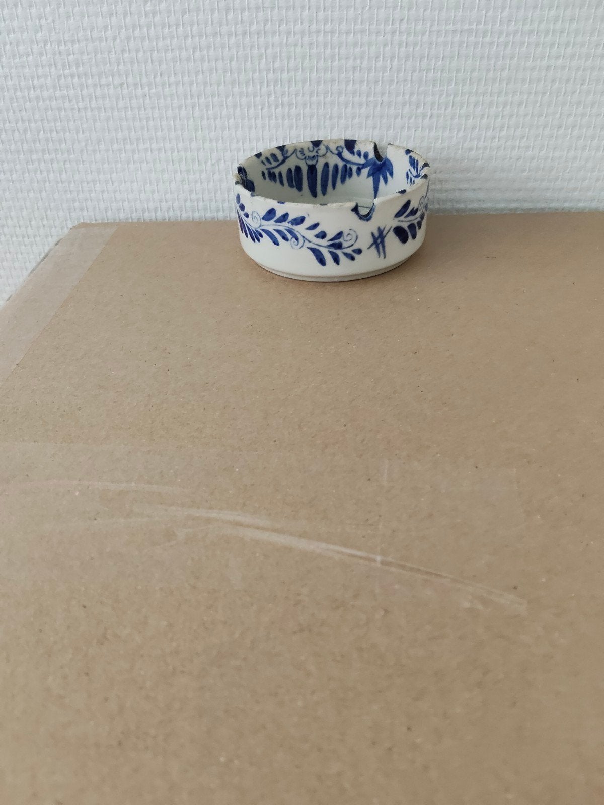 "delfs blauw" asbakje, Ophalen of Verzenden
