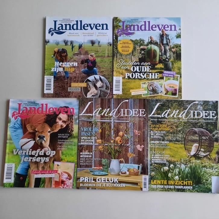 Landleven en Landidee tijdschriften 2024, Boeken, Tijdschriften en Kranten, Ophalen of Verzenden, Gelezen, Overige typen