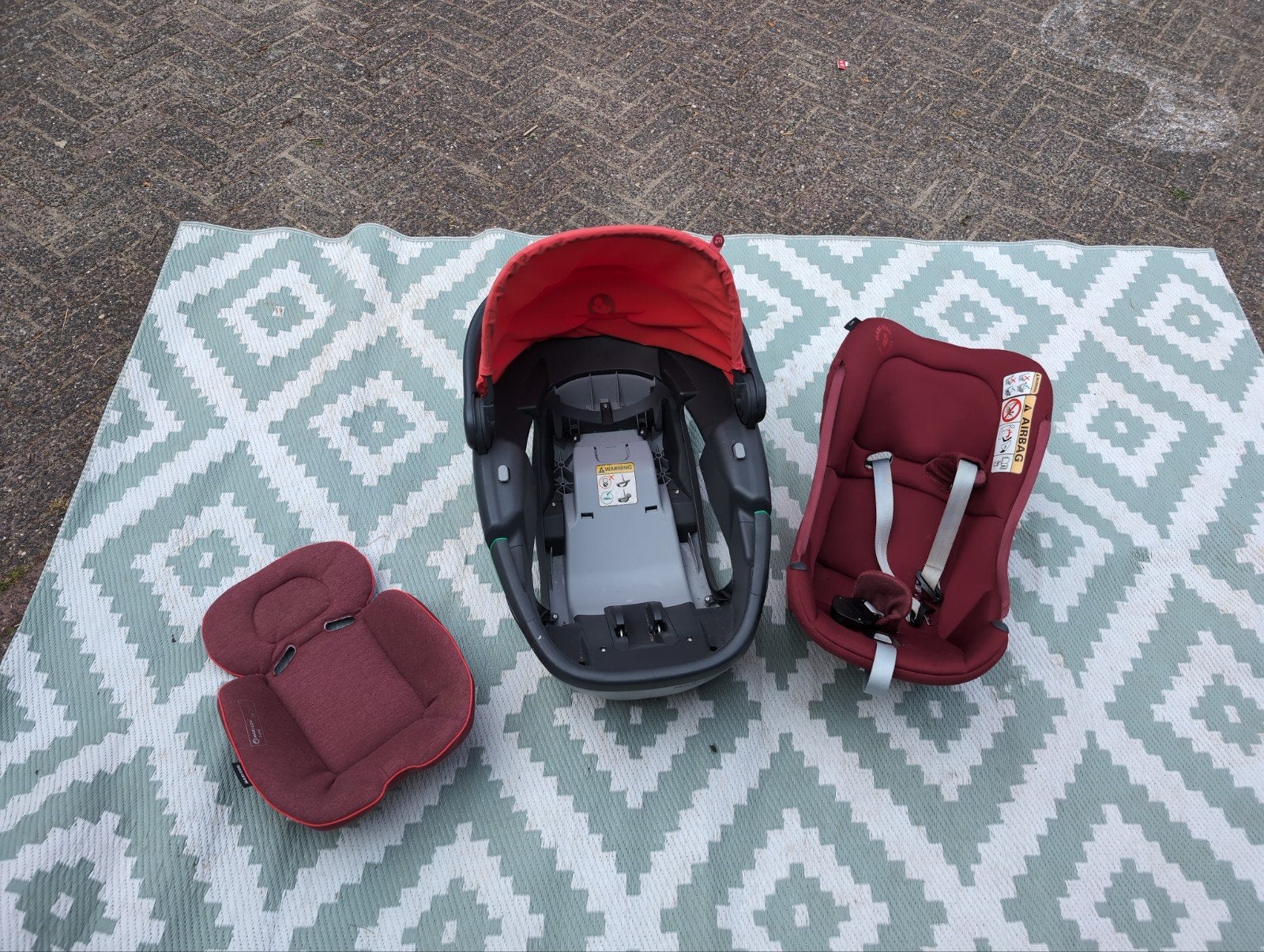 Maxi-Cosi Pebble 360 Pro autostoel, Kinderen en Baby's, Autostoeltjes, Zo goed als nieuw, Maxi-Cosi, 0 t/m 13 kg, Autogordel of Isofix