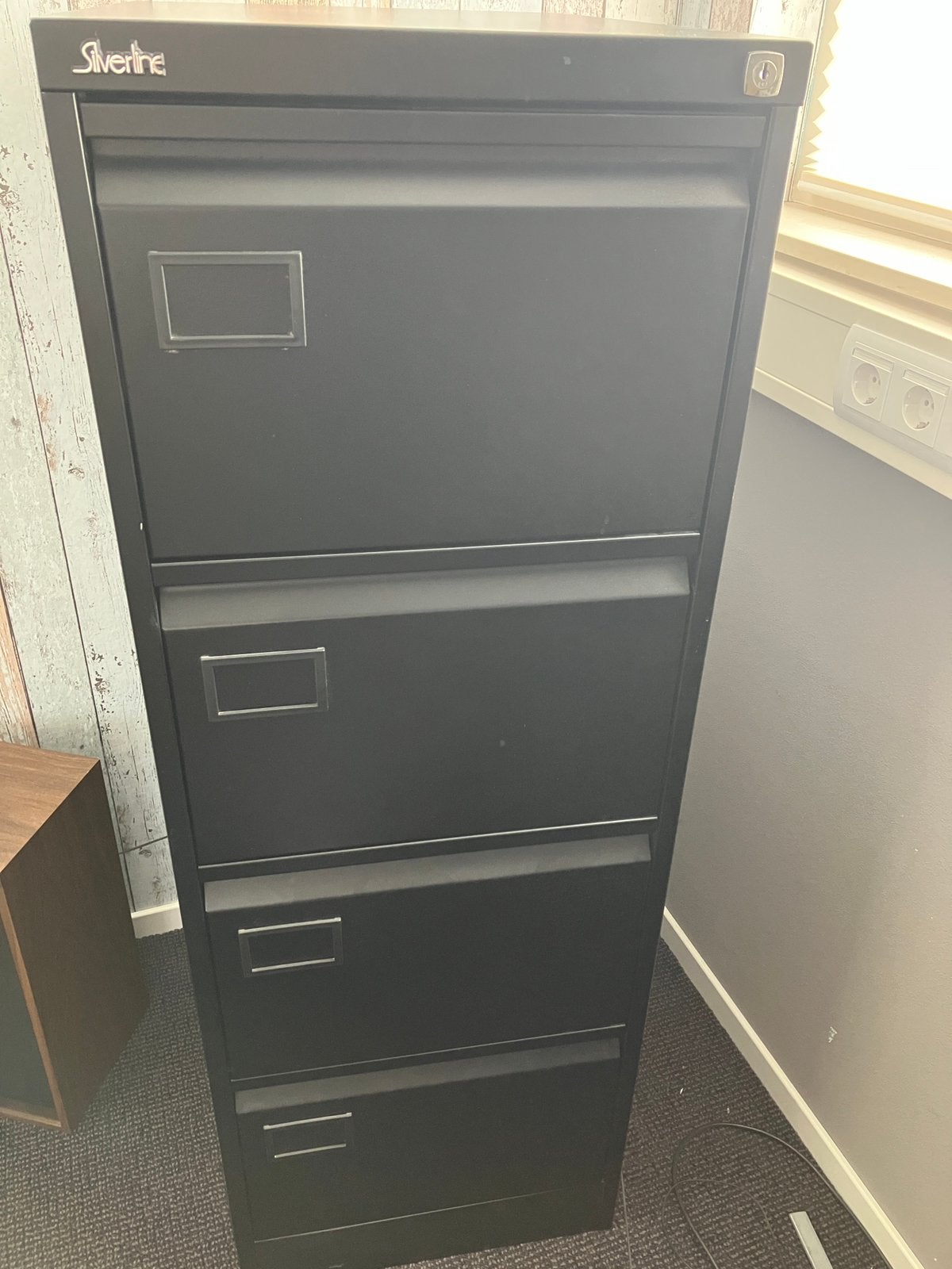 Silverline archiefkast 4 laden, Minder dan 50 cm, Gebruikt, 100 tot 150 cm, Ophalen of Verzenden