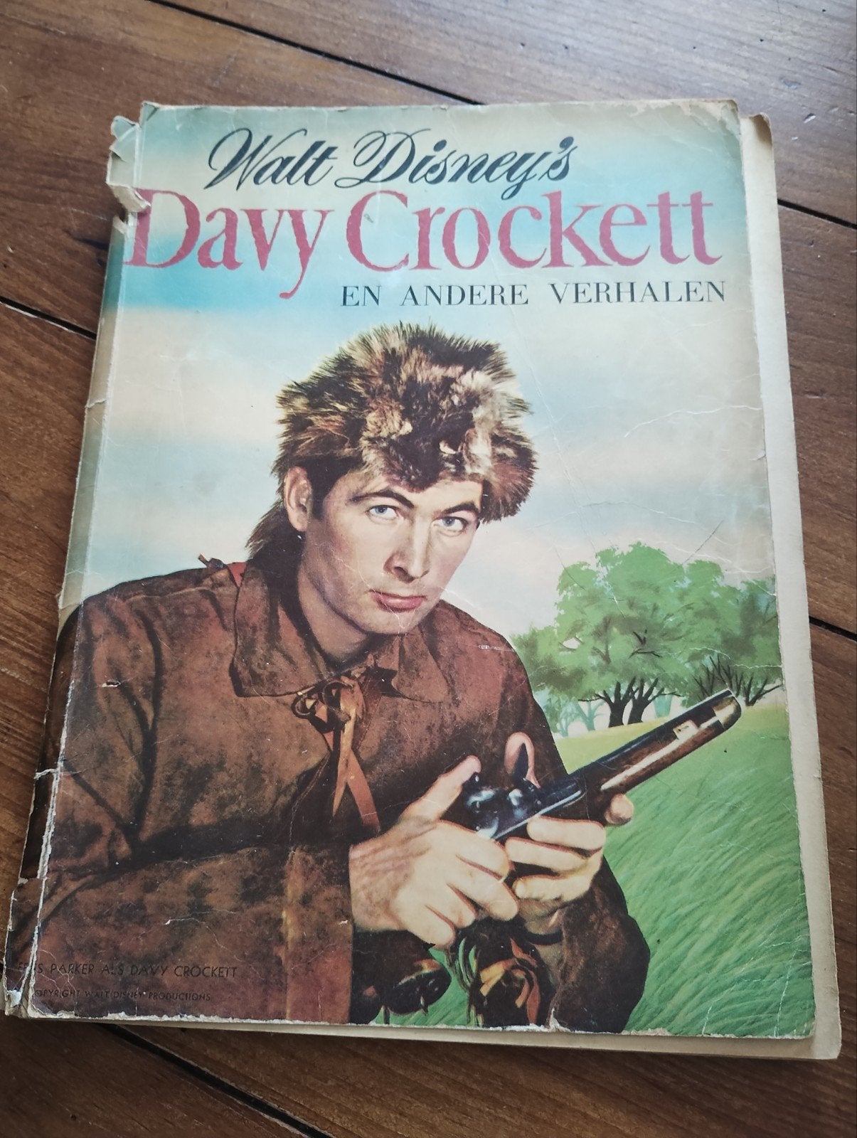 Davy Crockett, Walt Disney, Boeken, Ophalen of Verzenden, Gelezen