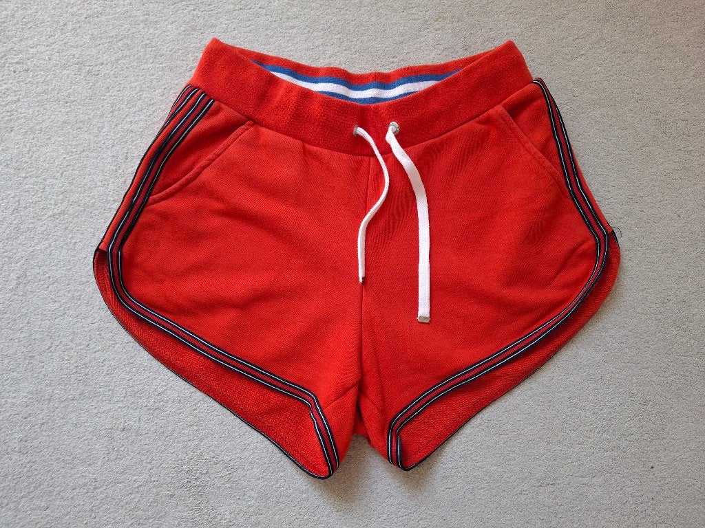 rode korte broek Bien Blue The Sting maat S, Kort, Ophalen of Verzenden, Zo goed als nieuw, Maat 36 (S)