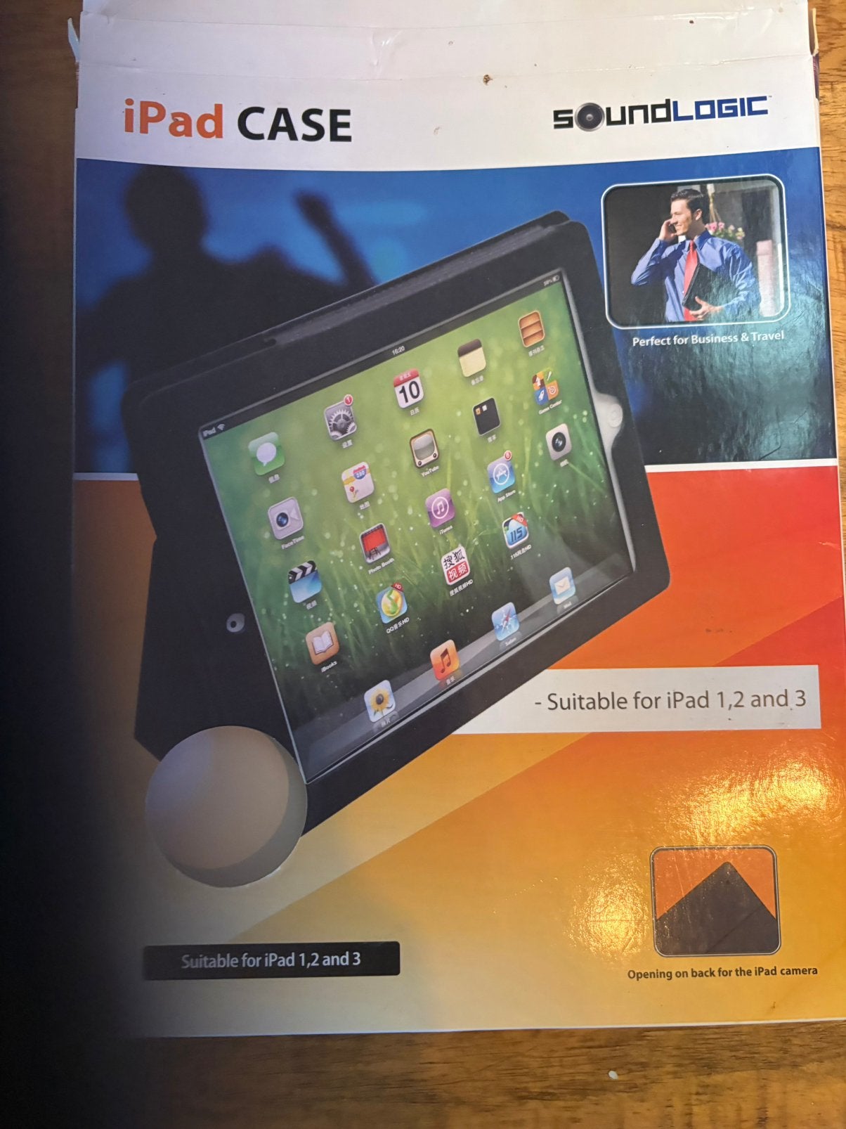 Sound logic Ipad case, Computers en Software, 10 inch, Nieuw, Bescherming voor- en achterkant, Ophalen of Verzenden