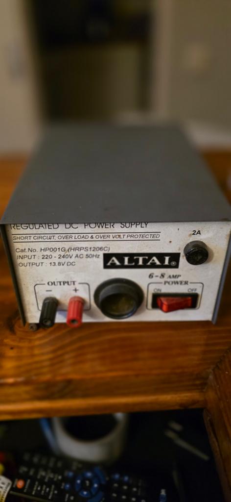Altai power suply voeding, Telecommunicatie, Zenders en Ontvangers, Ophalen of Verzenden, Gebruikt