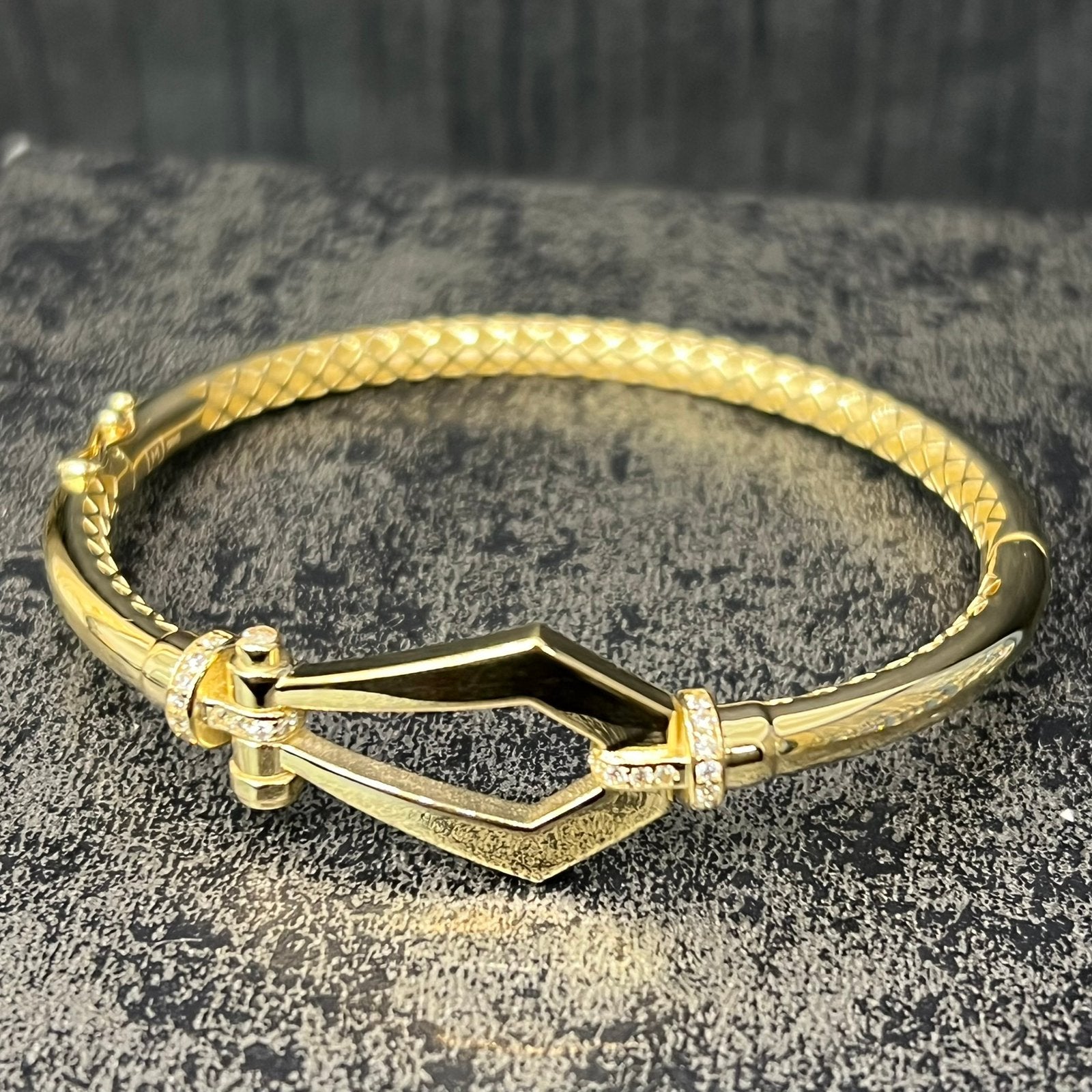 14k gouden armband nieuw model, Ophalen of Verzenden, Nieuw, Goud