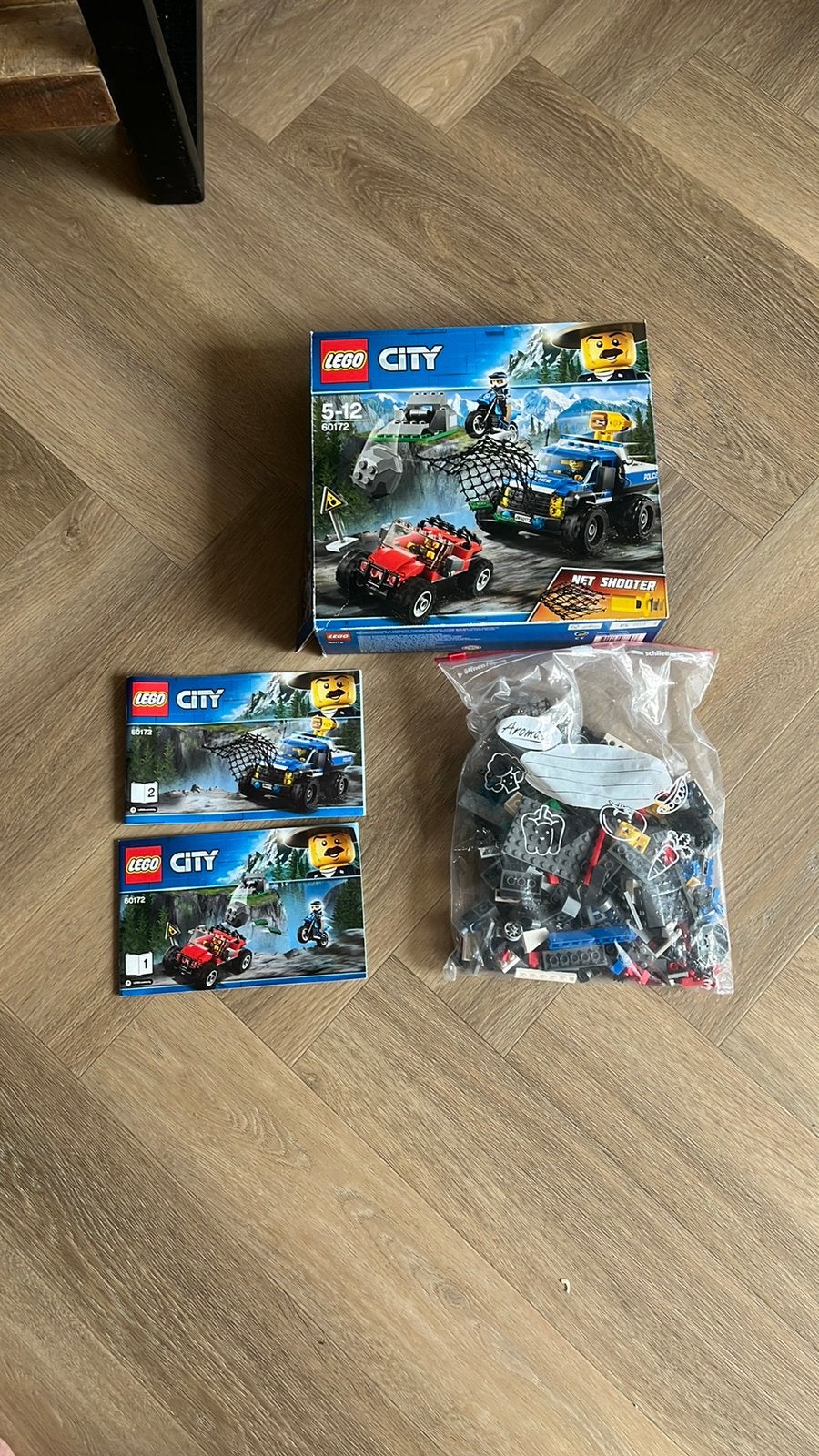 Lego set  achtervolging in de bergen, Ophalen, Compleet, City, Lego