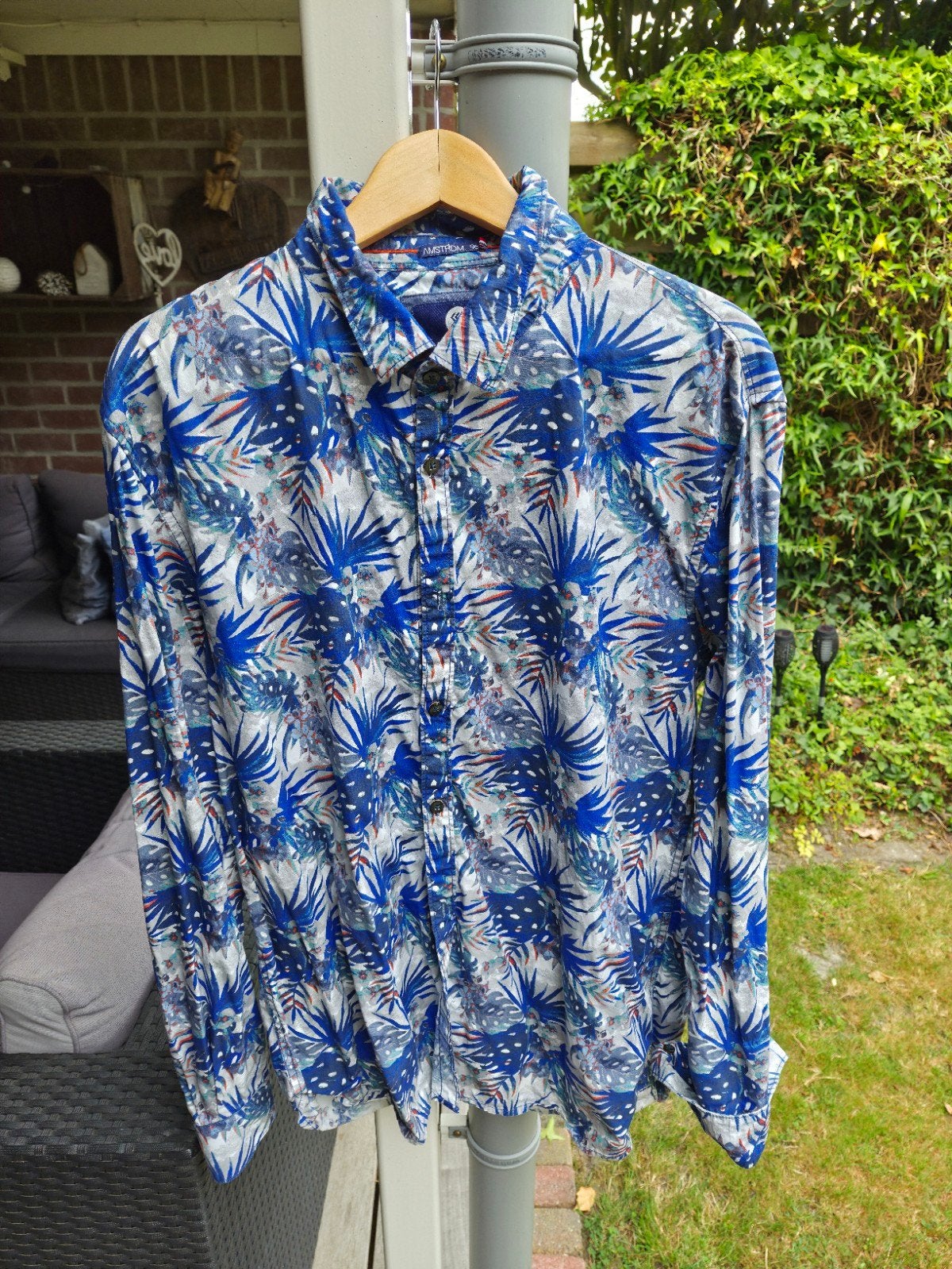 Noize Amsterdam Herenoverhemd - XX-Large, Kleding | Heren, Blauw, Ophalen of Verzenden, Zo goed als nieuw, Overige halswijdtes