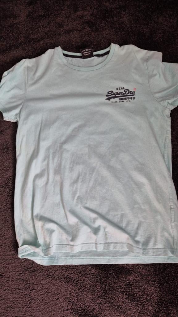 Superdry T-shirt Maat L, Ophalen of Verzenden, Zo goed als nieuw, Maat 52/54 (L), Wit