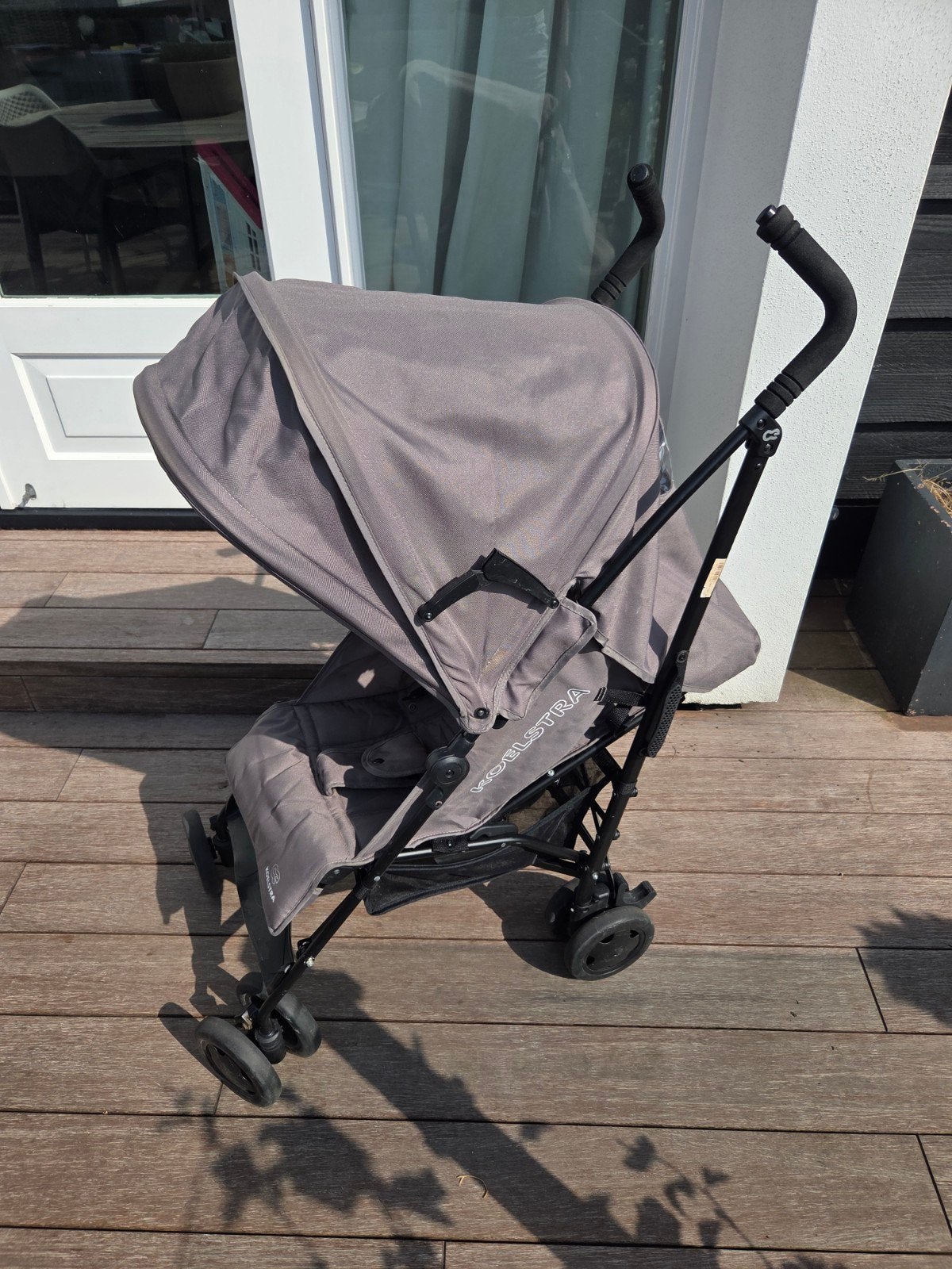 Koelstra Buggy - Grijs, Ophalen, Gebruikt, Koelstra, Verstelbare rugleuning