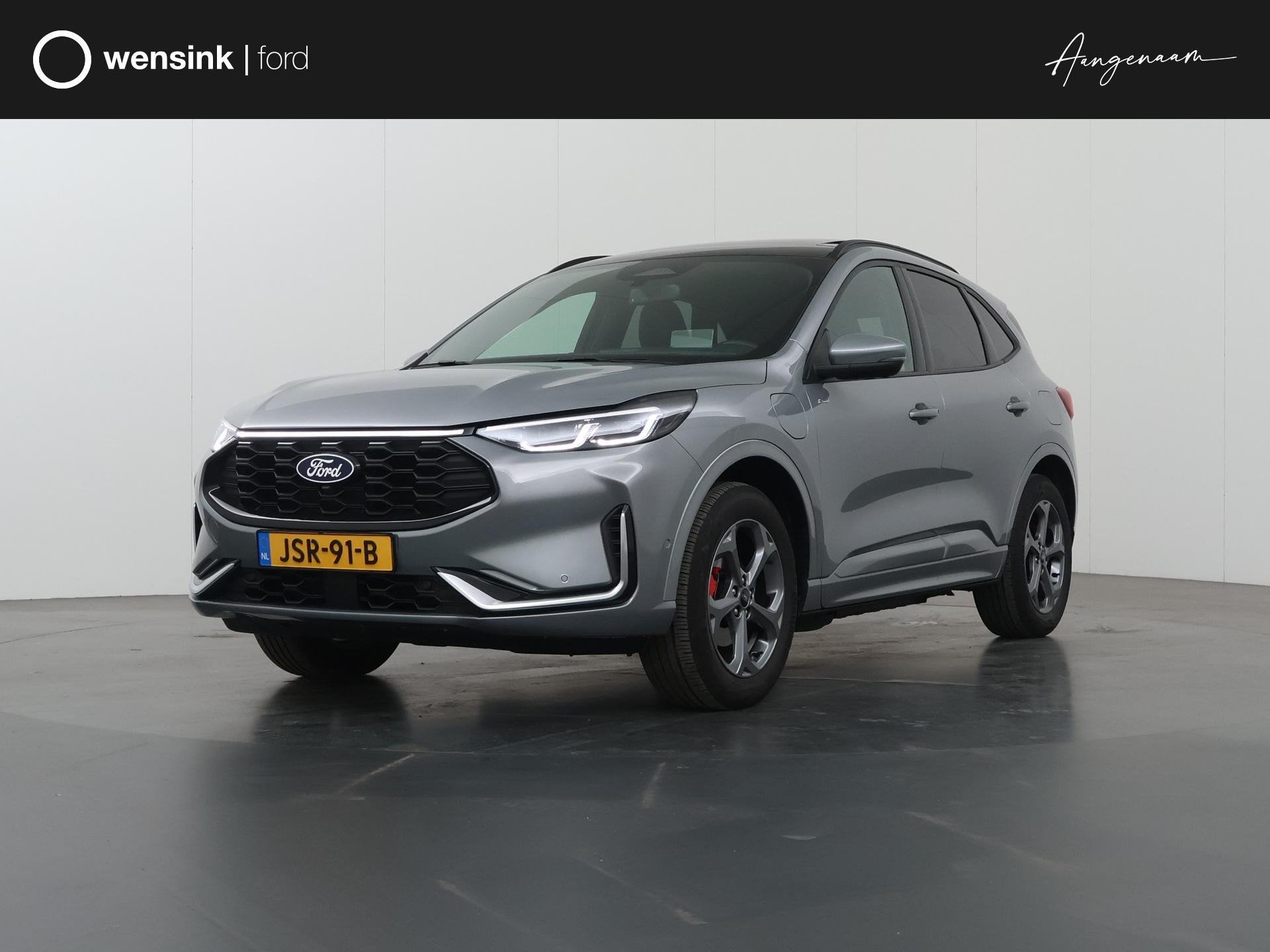 Ford Kuga 2.5 PHEV ST-Line X | Elekt inklapbare Trekhaak | P, 14 kWh, Gebruikt, Leder en Stof, Plug-in hybride
