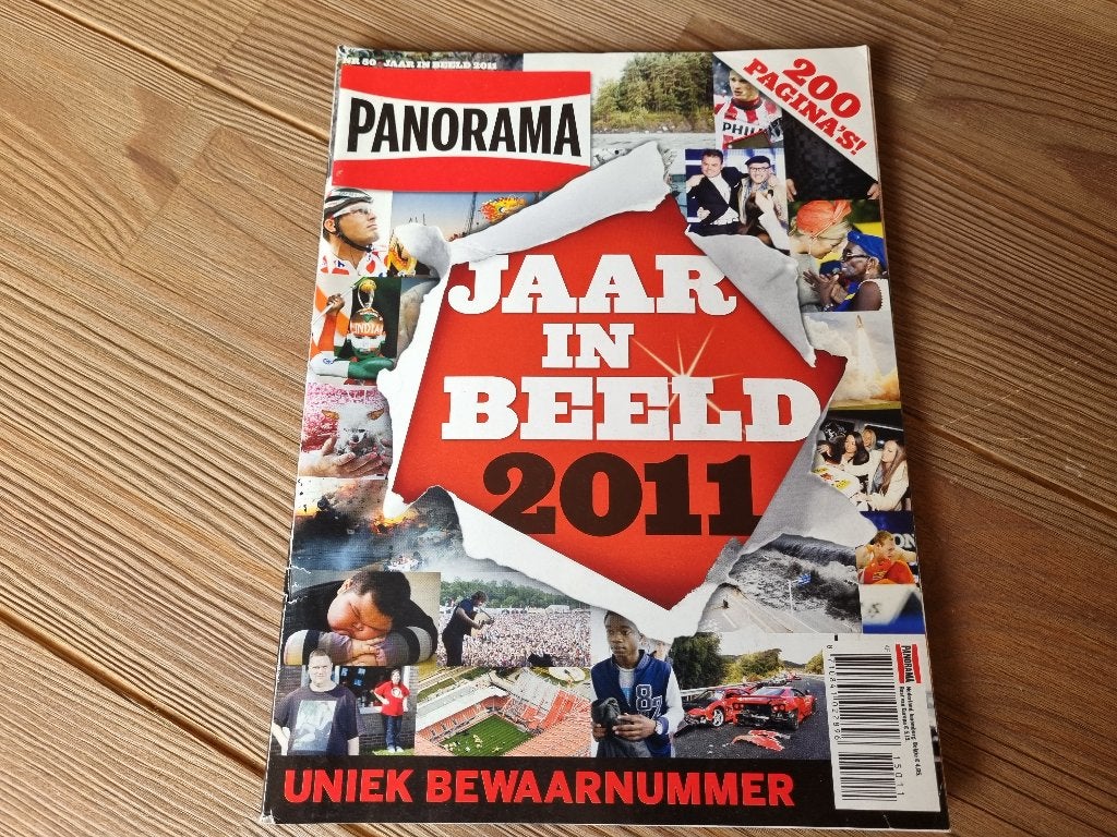 Tijdschrift Panorama Jaar in Beeld 2011 Uniek Bewaar nummer, Verzenden, 1980 tot heden, Nederland, Tijdschrift