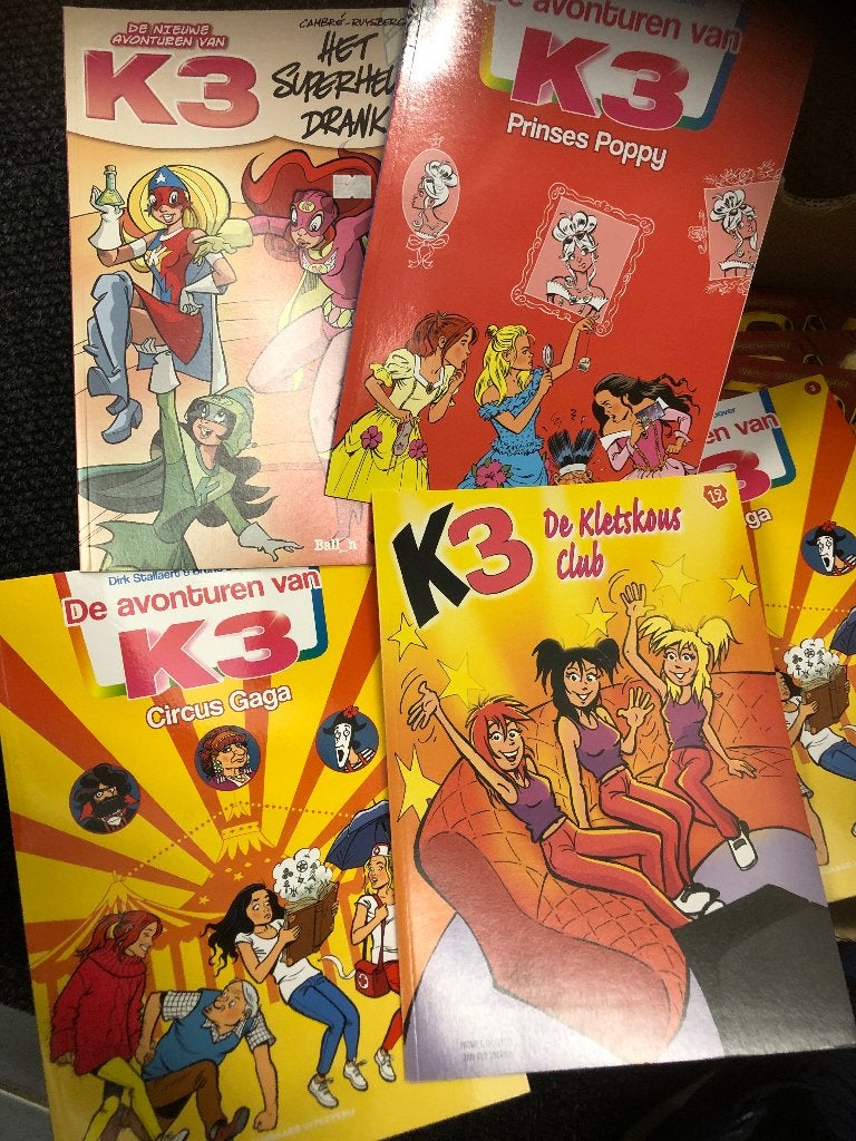 K3 divers bla, Eén stripboek, Ophalen of Verzenden, Zo goed als nieuw