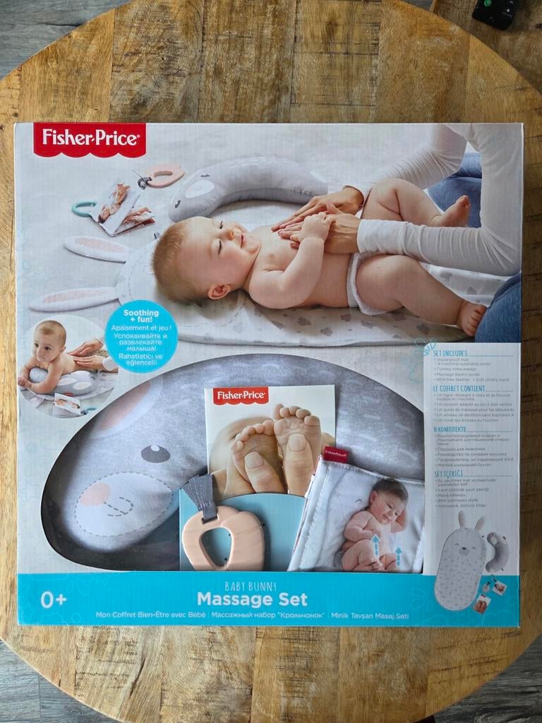 Fisher-Price Baby Bunny Massage Set - NIEUW, Ophalen of Verzenden, Zo goed als nieuw, Overige typen