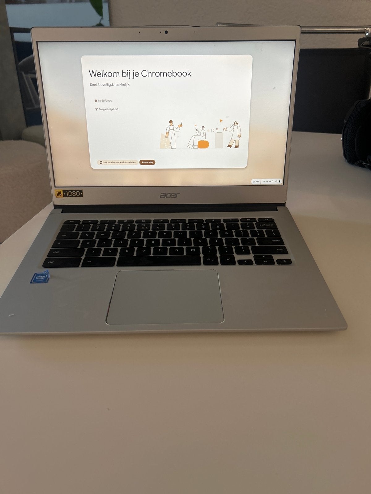Acer Chromebook - Zo goed als nieuw, Computers en Software, Chromebooks, 14 inch, 4 GB of minder, Qwerty, Ophalen of Verzenden