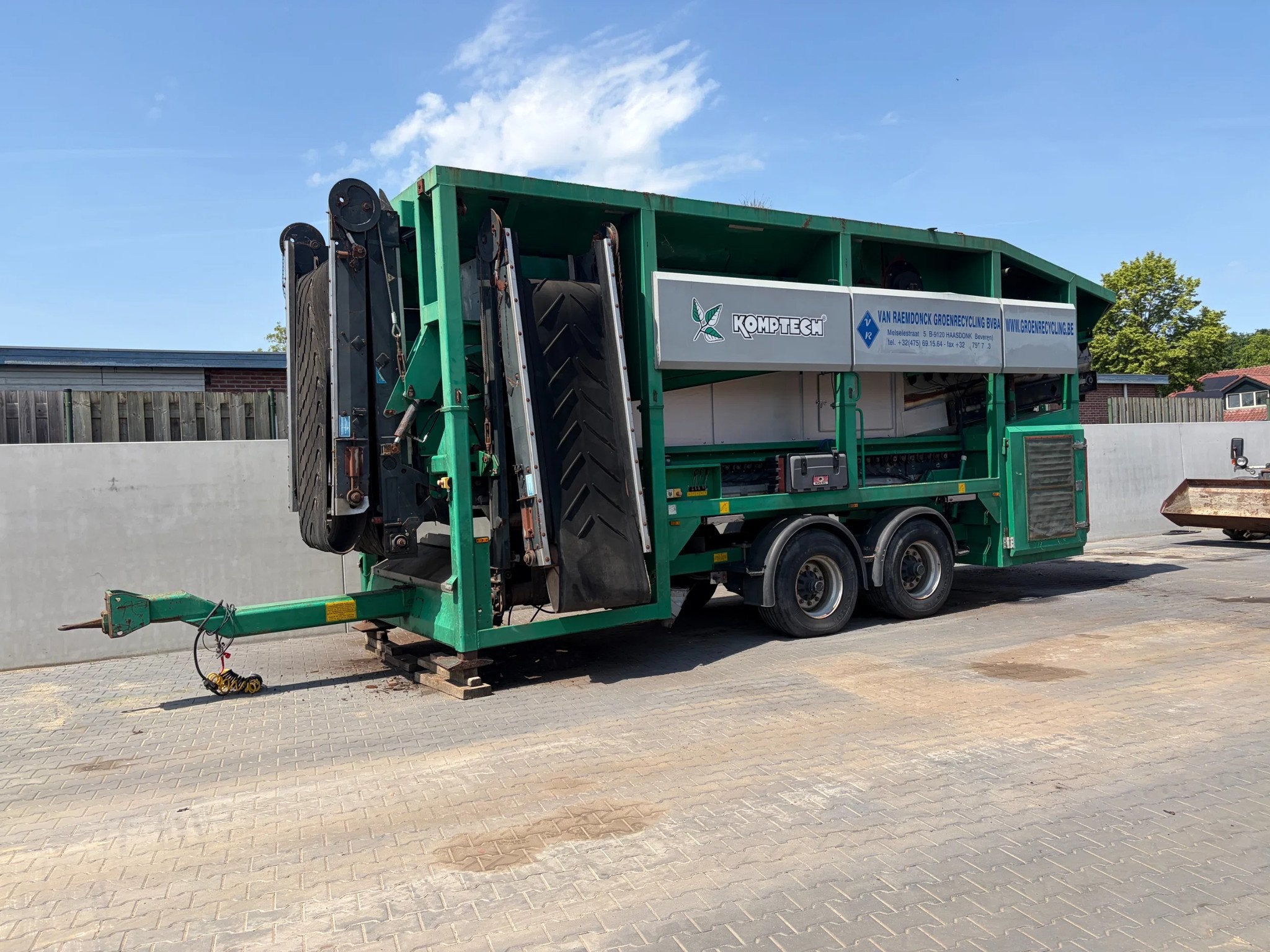 Komptech multistar L3 sterrenzeef/zeefinstallatie (bj 2011)