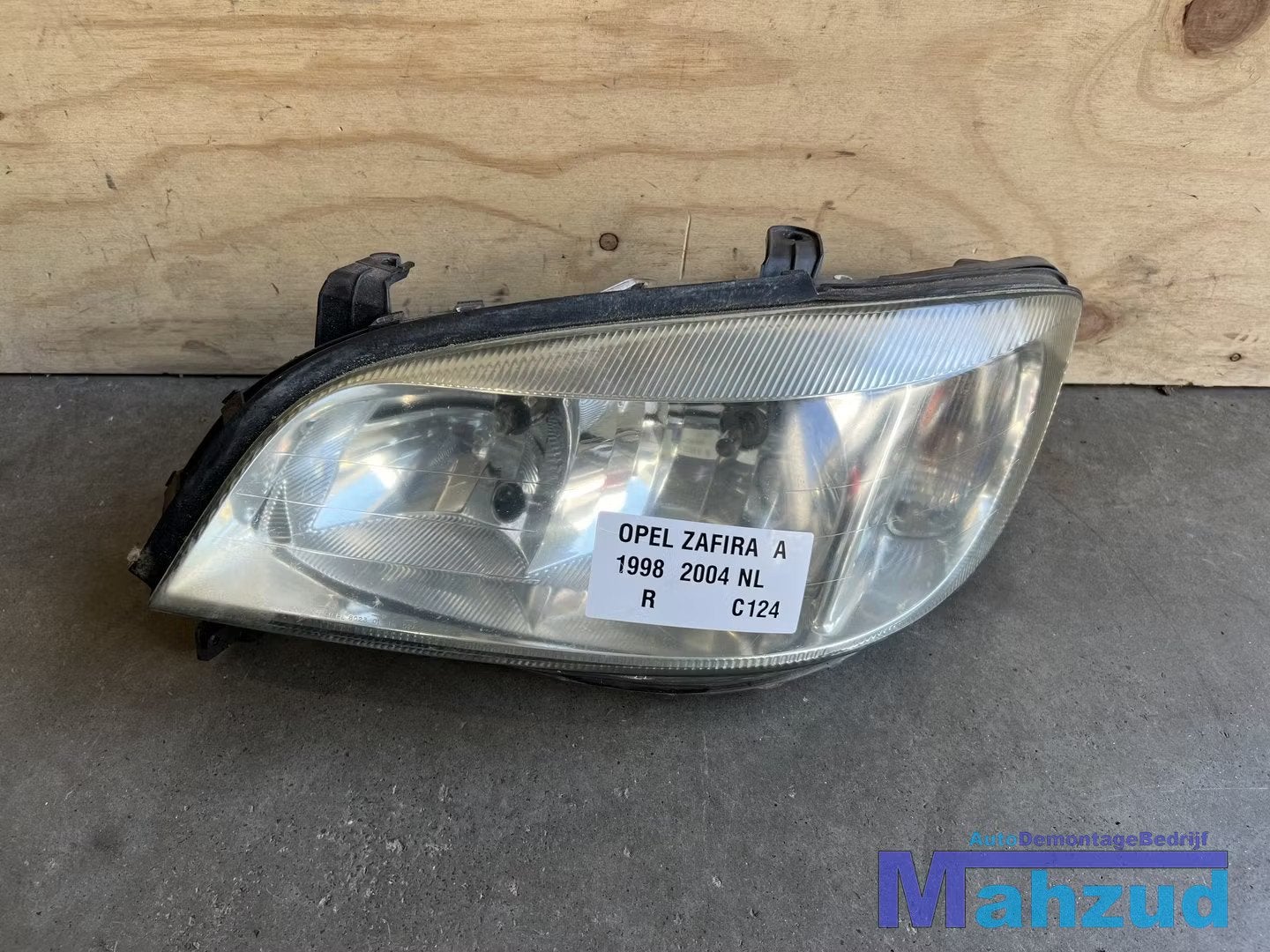opel zafira A links koplamp 1998-2005, Auto-onderdelen, Verlichting, Gebruikt, Opel Automobile GmbH, Ophalen of Verzenden, Kontakt@opel-infoservice.de