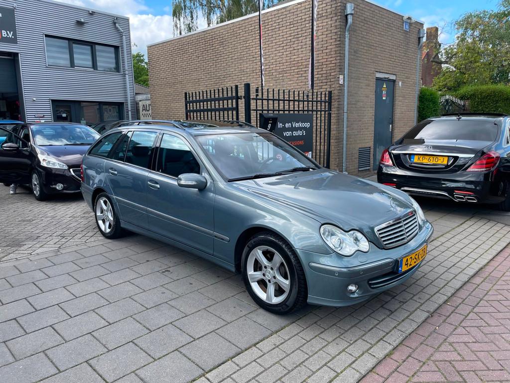 Mercedes-Benz C-klasse Combi 180 K. Avantgarde Schuifdak NAP, Automaat, Achterwielaandrijving, Gebruikt, Origineel Nederlands