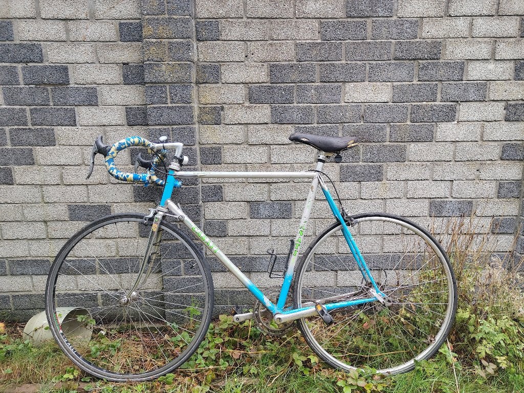 Oude racefiets, merk Casati, Fietsen en Brommers, Fietsen | Racefietsen, Gebruikt, Ophalen, Overige merken, 10 tot 15 versnellingen