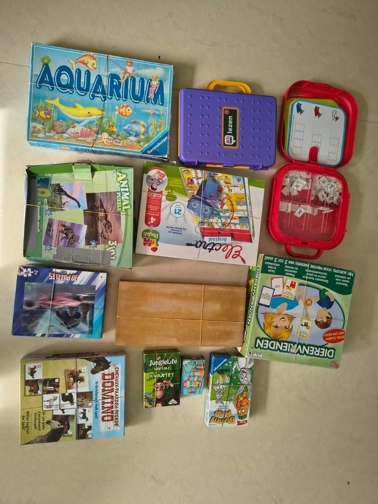 Tas vol spelletjes, Ophalen of Verzenden
