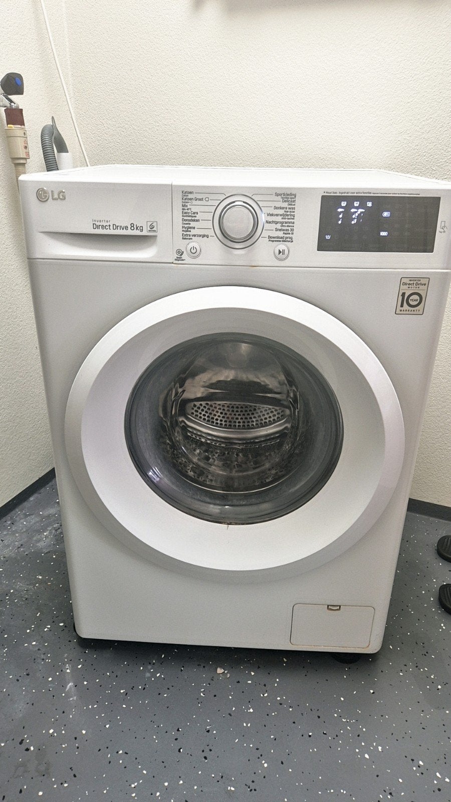LG Direct Drive 8kg wasmachine - werkt niet naar behoren, 1200 tot 1600 toeren, 8 tot 10 kg, Ophalen of Verzenden, Voorlader