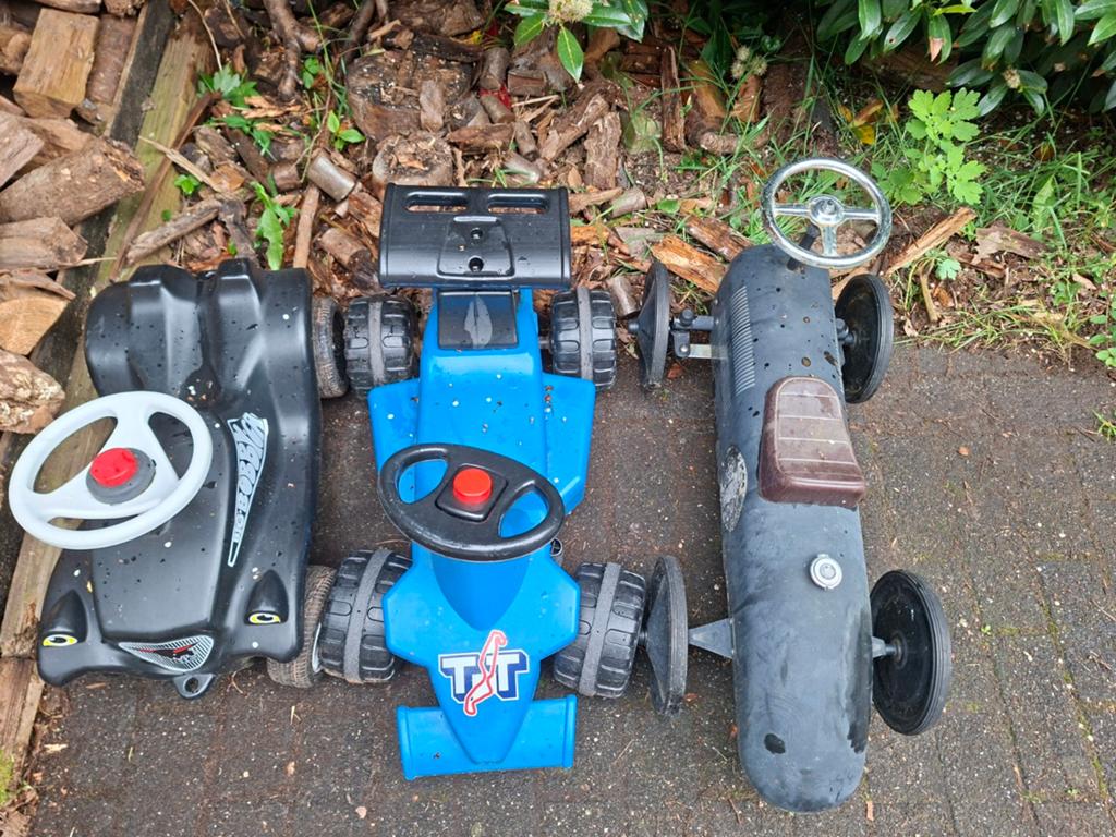 Loopauto, Ophalen
