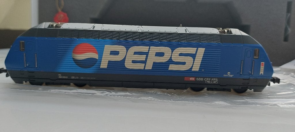 Hag 087 Re4/4 460 "PEPSI", Overige merken, Ophalen of Verzenden, Zo goed als nieuw, Gelijkstroom