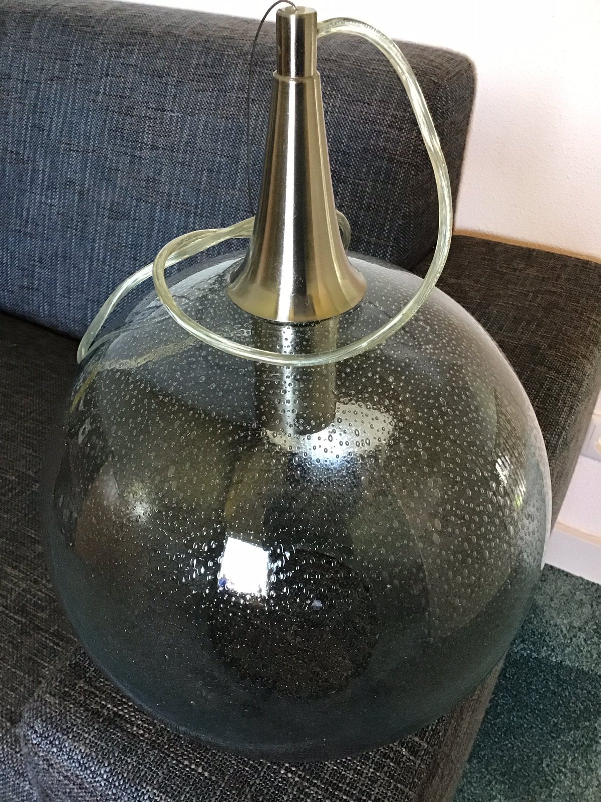 Bollamp, merk Casamotion, Ophalen, Zo goed als nieuw, Glas