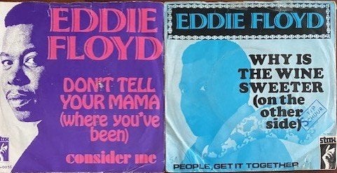 Eddie Floyd	Big bird/I've got to have your love/Don't tell y, Ophalen of Verzenden, Zo goed als nieuw, 7 inch, R&B en Soul