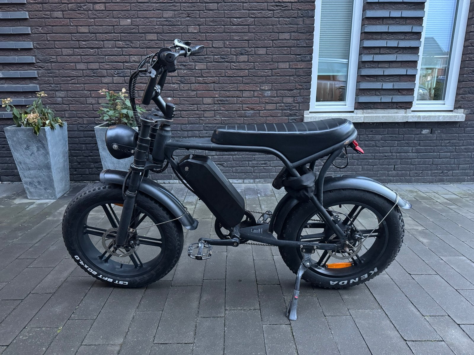 Fatbike ouxi v8 met nieuwe ketting, derailleur en accu, Overige merken, Ophalen of Verzenden, Zo goed als nieuw, 51 tot 55 cm