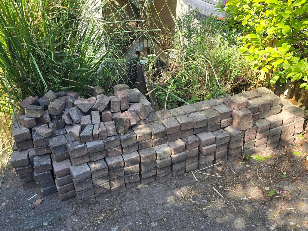 6m2 Gebruikte Straatklinkers 10x10x6cm, Ophalen