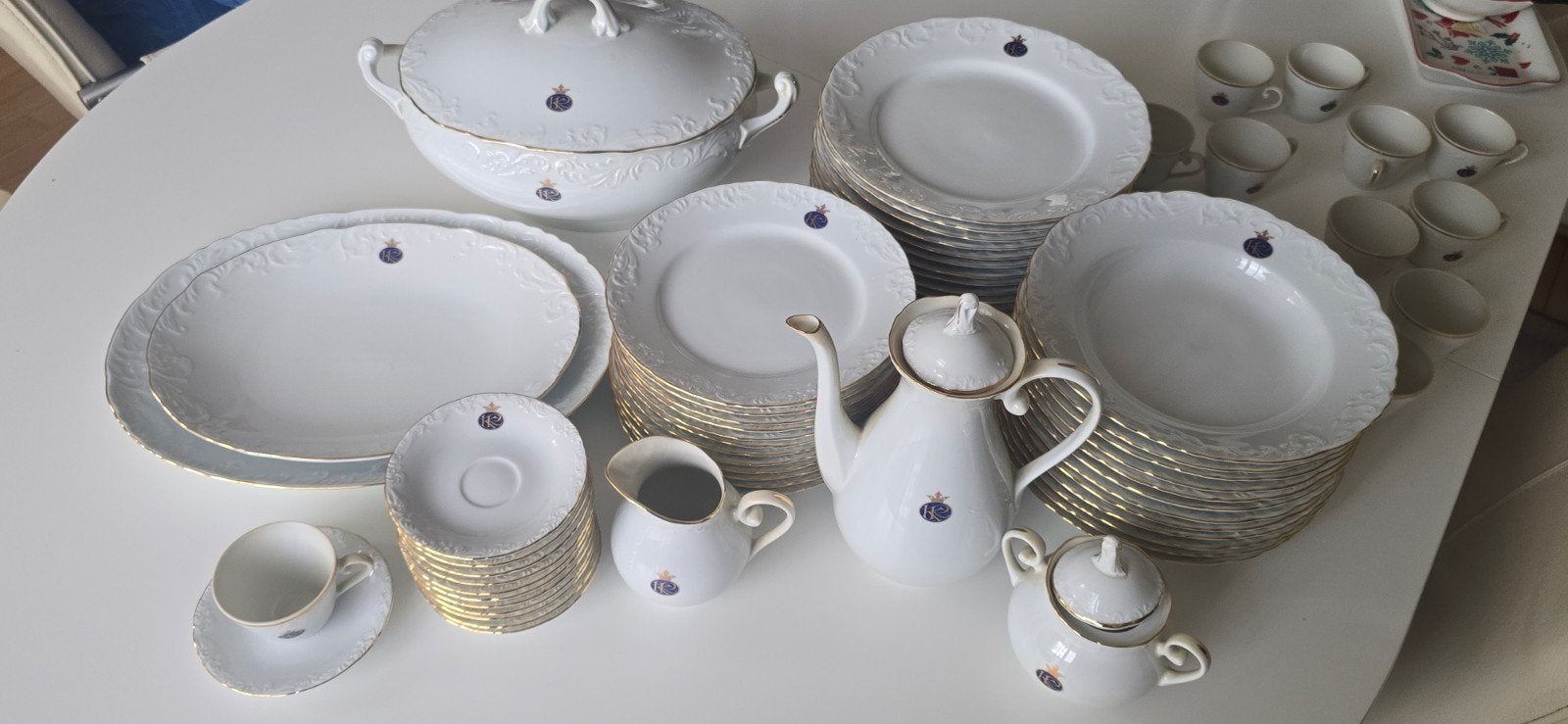 66-delig George V Royal Kent Collectie Servies, Huis en Inrichting, Keuken | Servies, Ophalen of Verzenden, Zo goed als nieuw