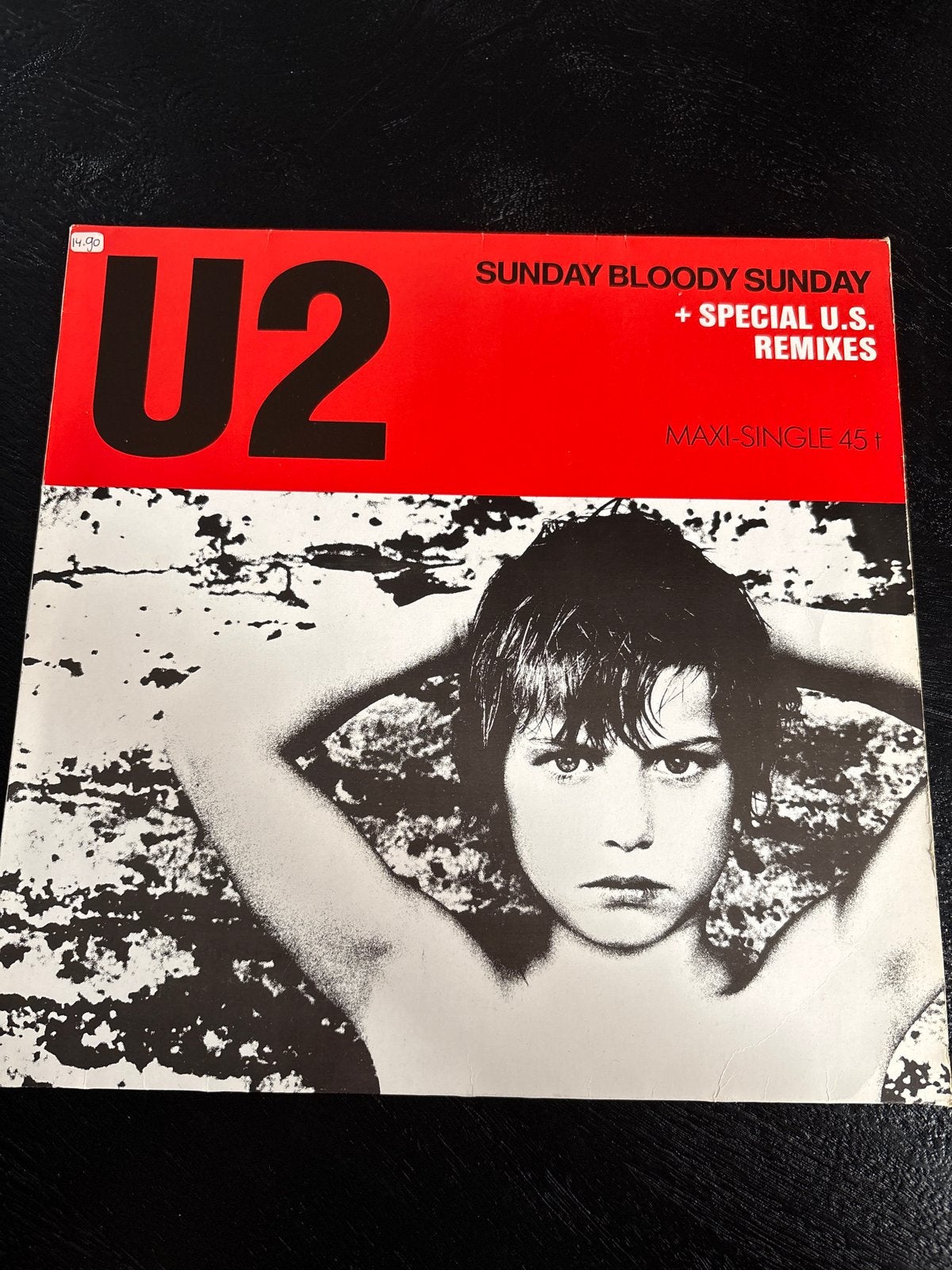 U2 - Sunday Bloody Sunday + Special U.S. Remixes Maxi-Single, Gebruikt, Originele persing, Ophalen of Verzenden, EP