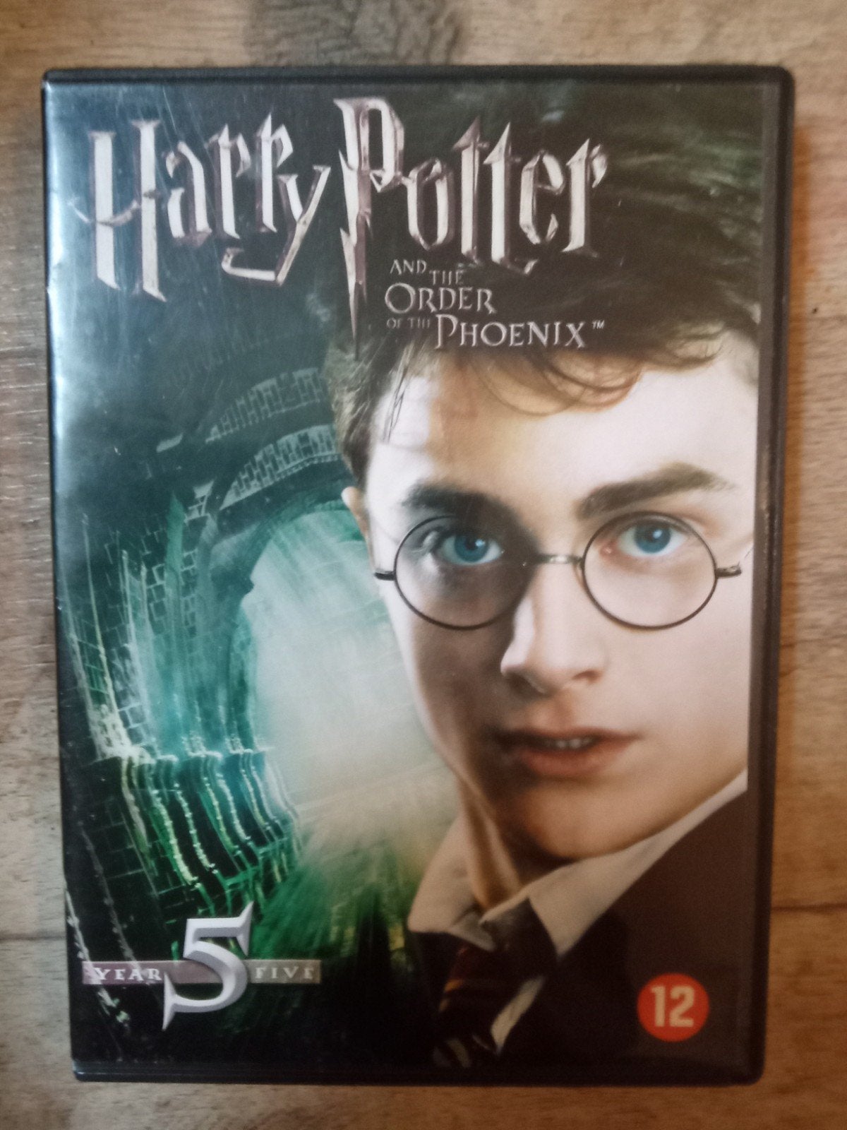 Harry Potter dvd deel 5 geen kasten erop dvd hoes is 40 cm, Verzamelen, Harry Potter, Ophalen of Verzenden, Nieuw, Actiefiguurtje