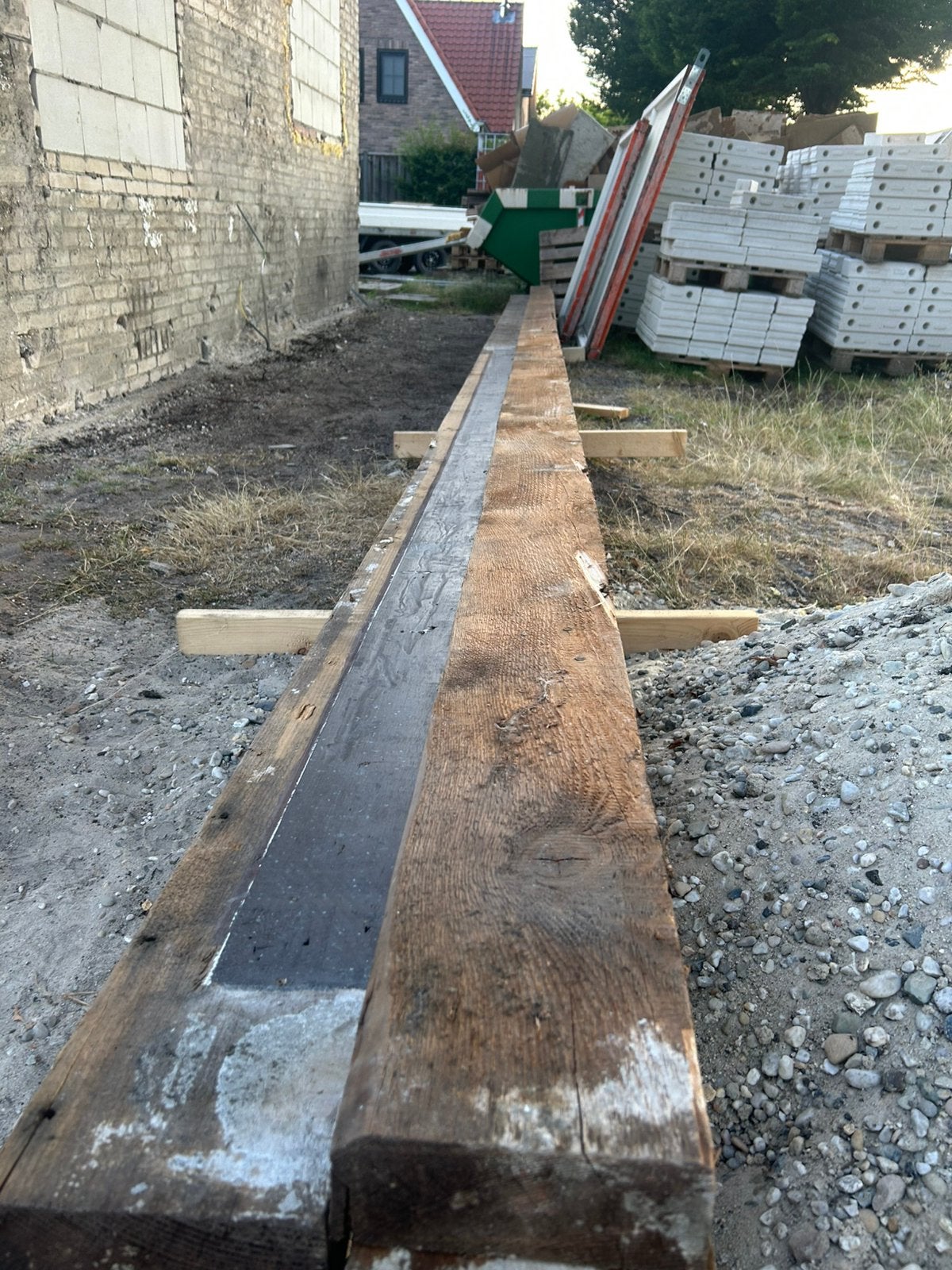 Nette vuren 70x170 balken. 9 meter uit een stuk!!, Ophalen of Verzenden, Zo goed als nieuw, 250 cm of meer, Balken