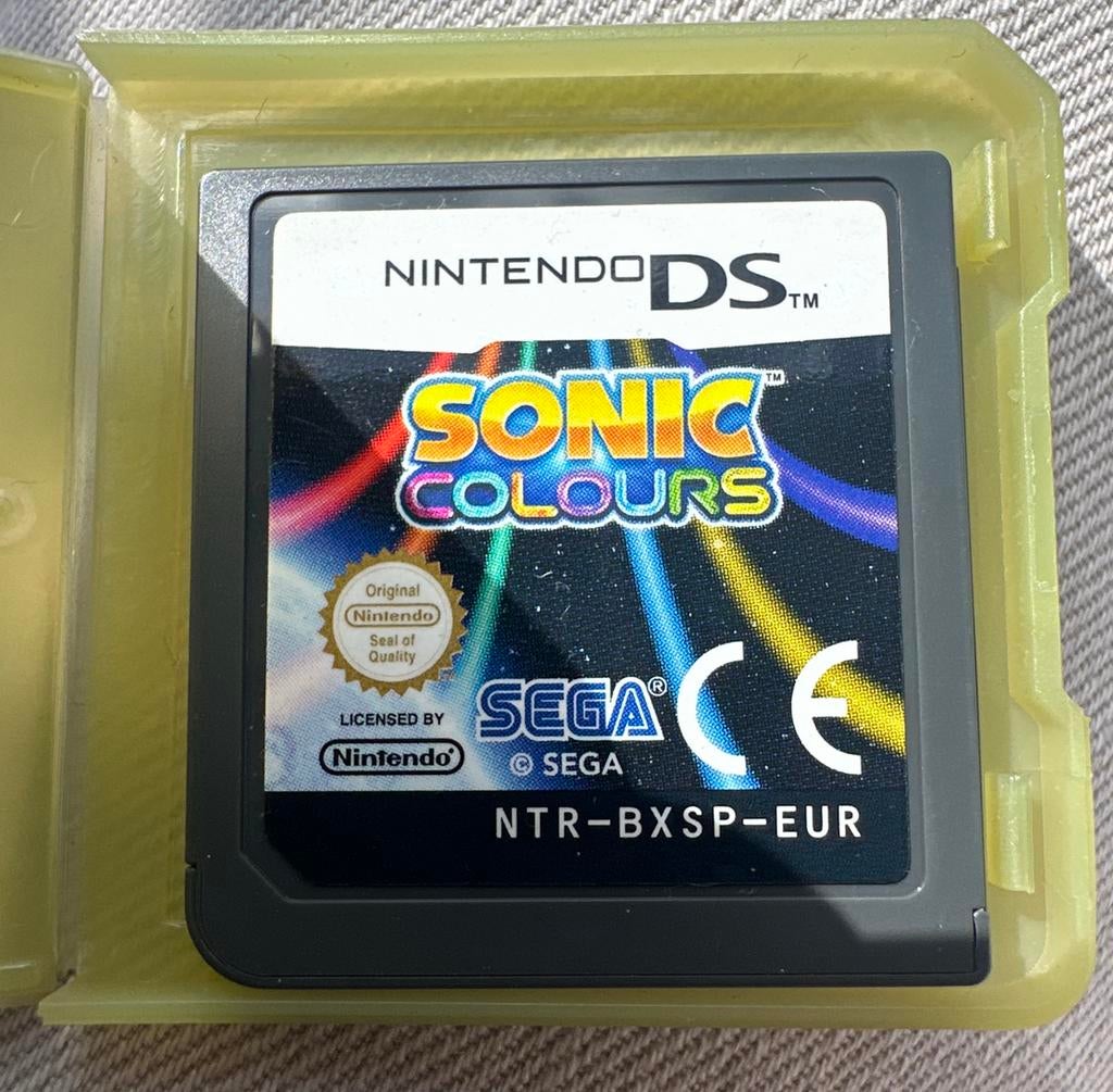 Sonic Colours Nintendo DS Game, Ophalen of Verzenden, Zo goed als nieuw