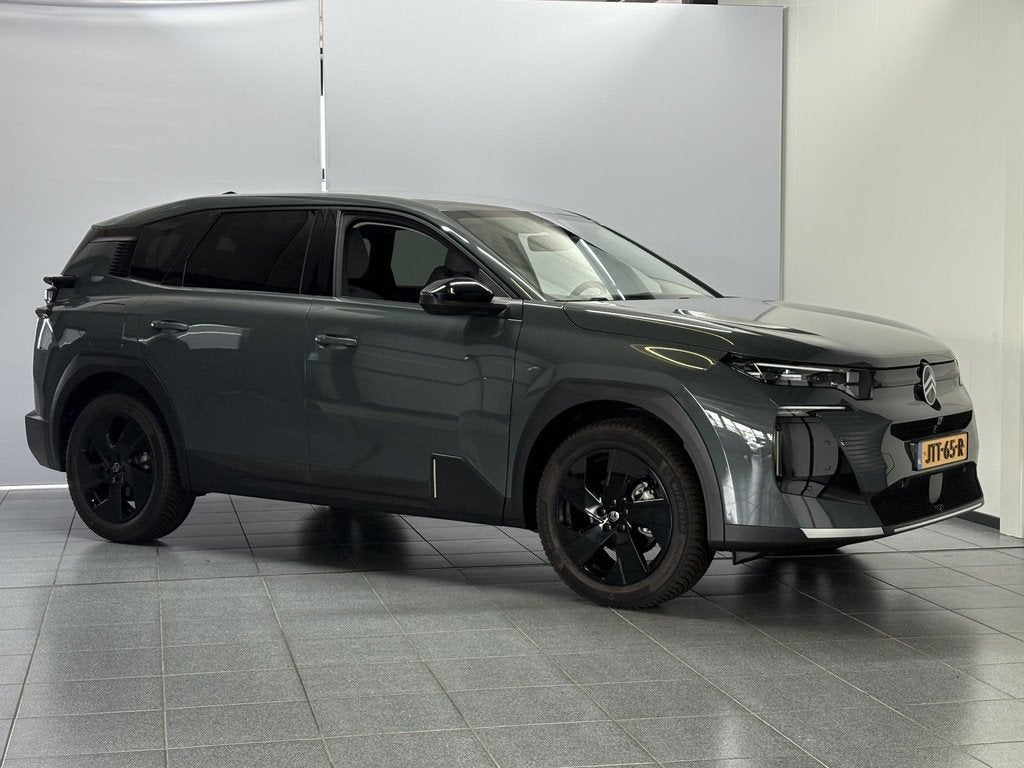Citroen C5 Aircross 1.2 Hybrid 145 Max Automaat, Adapt Cruis, Auto's, Citroën, Euro 6, 1199 cc, C5 Aircross, Leder en Stof