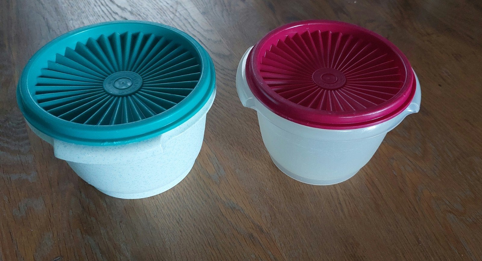 Tupperware bewaardozen, Gebruikt, Bewaardoos, Blauw, Ophalen of Verzenden