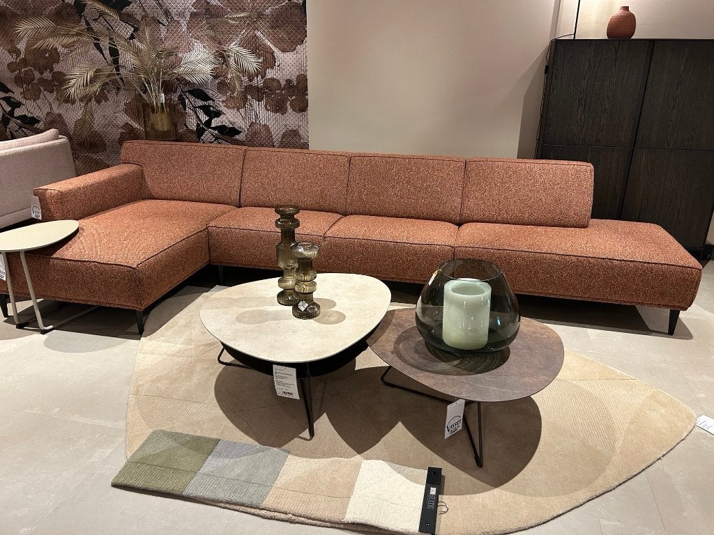 Royale Hoekbank SEVN (403 cm) | VAN €2959,- VOOR €1999,-!, Huis en Inrichting, Ophalen, Info@vissermeubelen.nl, Visser Meubelen