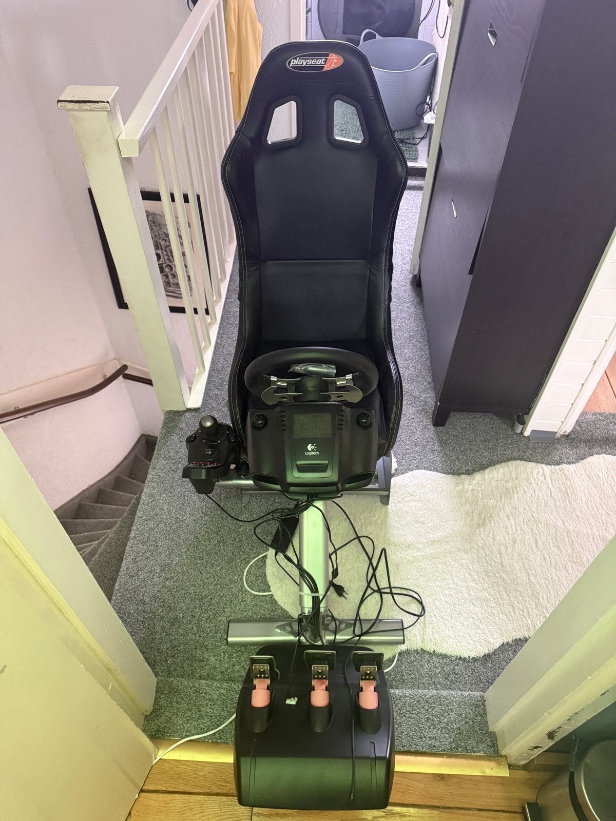 Logitech G27 met Playseat en oculus vr - Zo goed als nieuw, Ophalen, Overige merken, Zo goed als nieuw