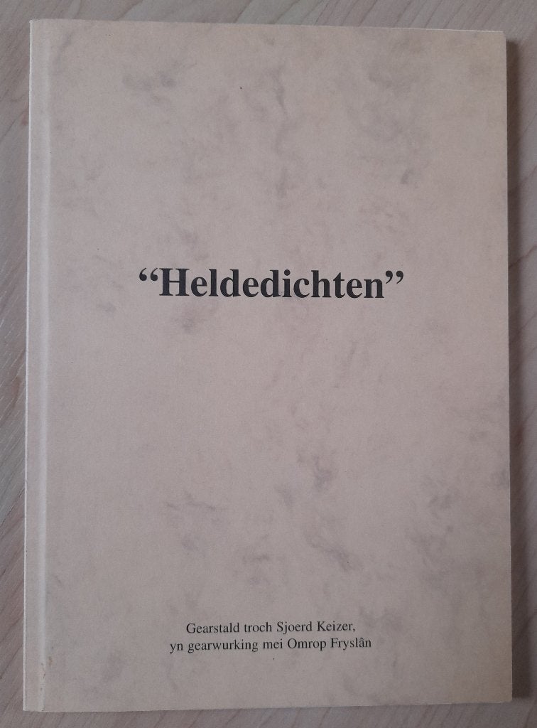 HELDEDICHTEN Gearstald troch Sjoerd Keizer friestalig, Ophalen of Verzenden, Zo goed als nieuw