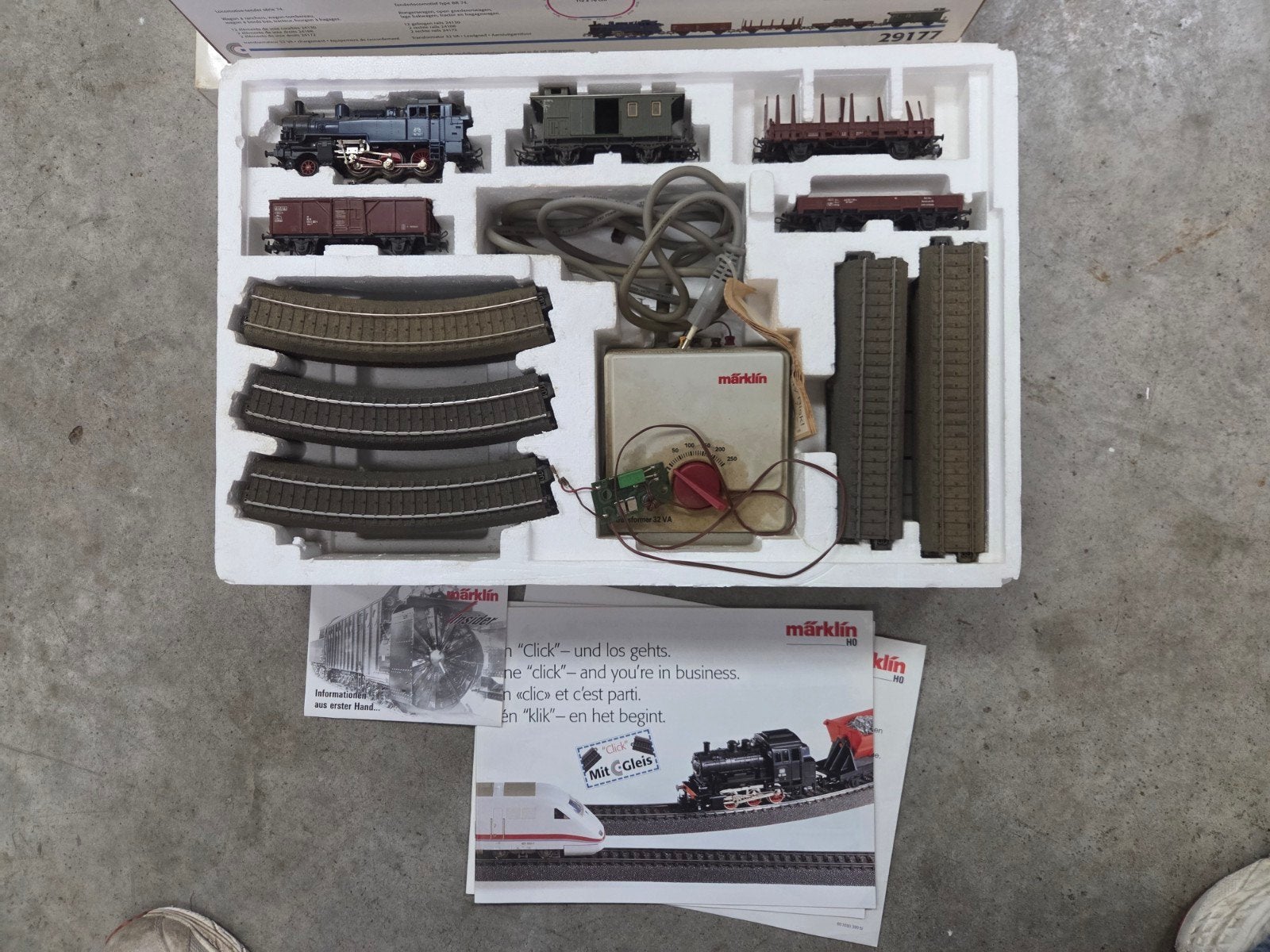 Märklin H0 Treinset met Rails en Wagons - Grote Collectie, Ophalen, Wisselstroom, Märklin, Gebruikt
