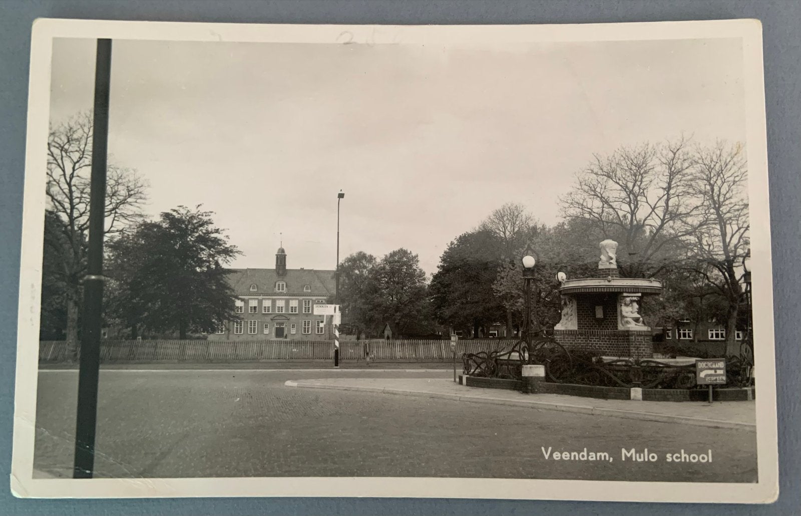 Veendam Mulo school 1954, Verzenden, 1940 tot 1960, Gelopen, Groningen
