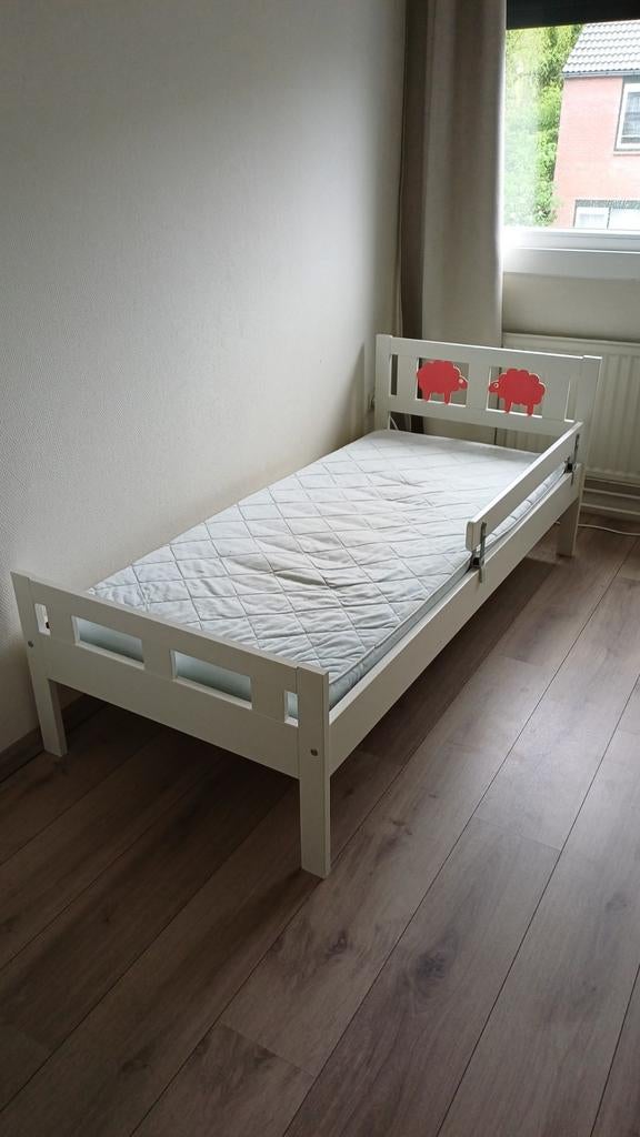 Peuter bedje Ikea, Ophalen, Gebruikt, 70 tot 85 cm, 140 tot 160 cm