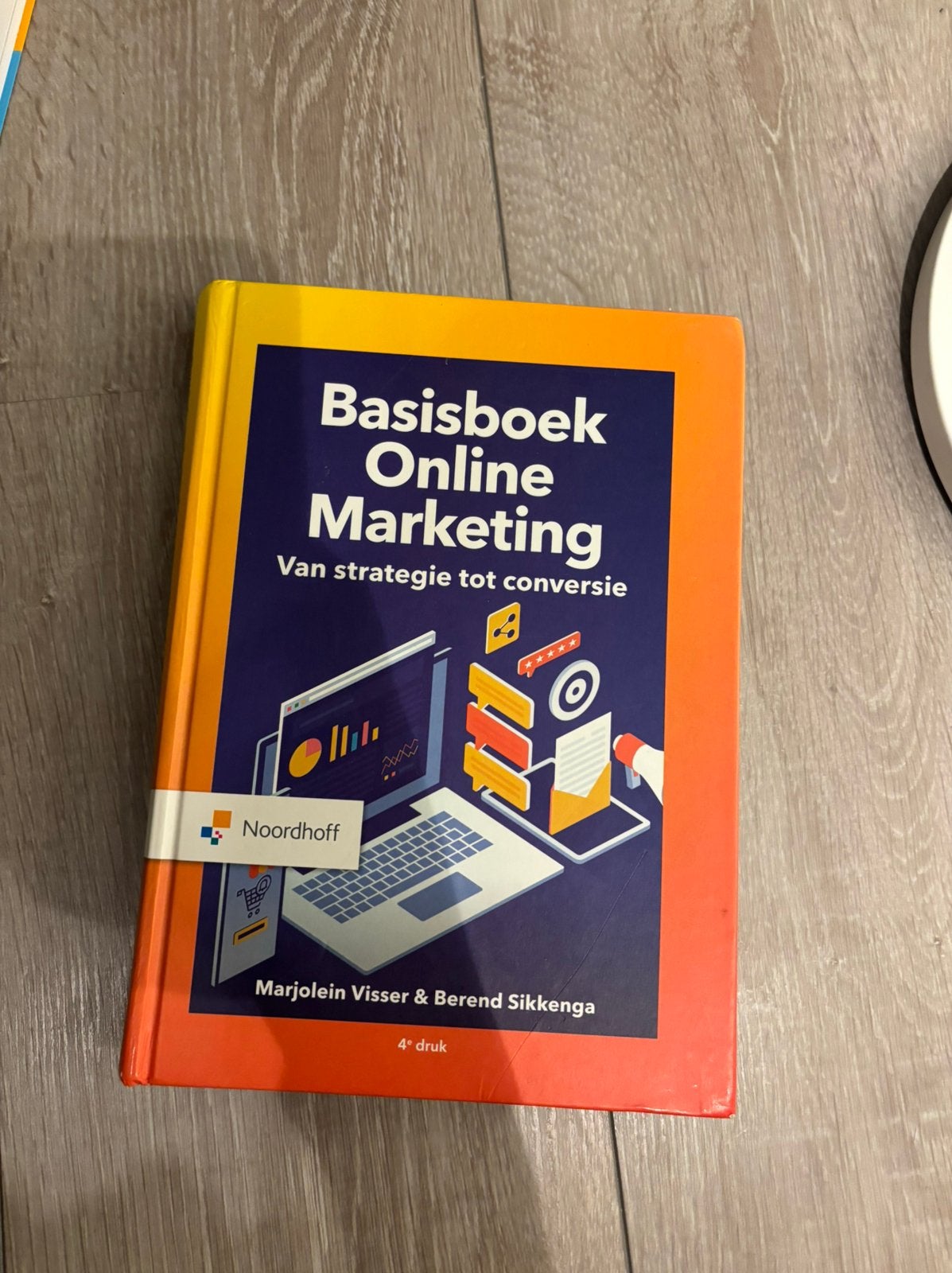 Basisboek online marketing, Boeken, Ophalen of Verzenden, Zo goed als nieuw, Economie en Marketing