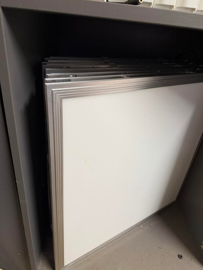 10 x led paneel 60x60 cm, Led-lamp, Gebruikt, Overige fittingen, Ophalen